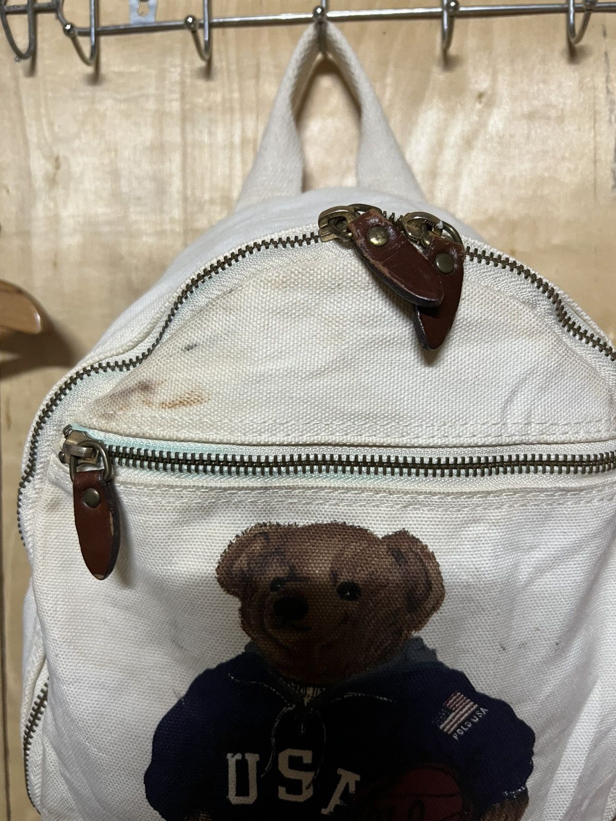 Polo Ralph Lauren Vintage Polo Bear Ralph Lauren 90s Size ONE SIZE - 5 Thumbnail