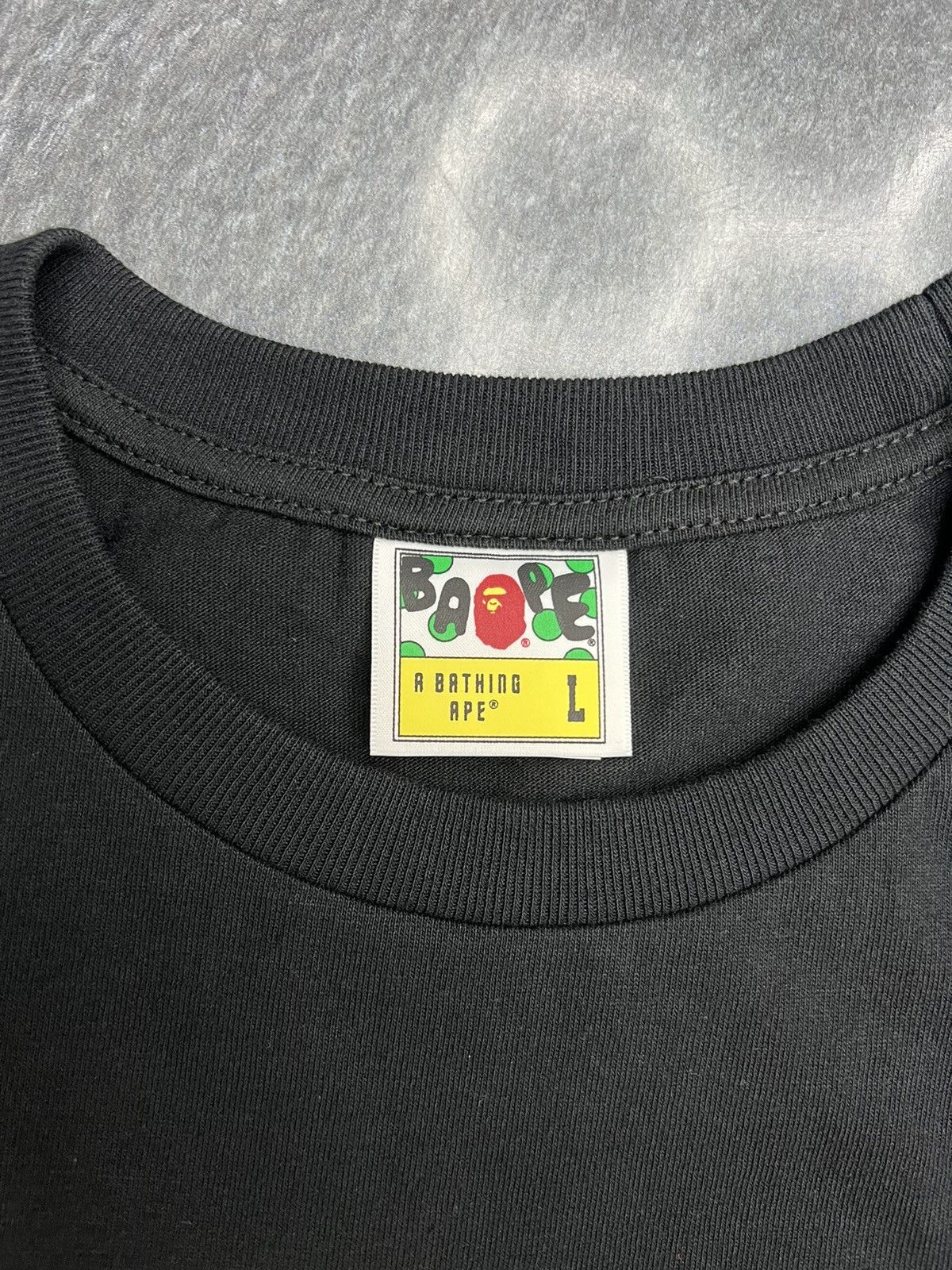 Bape Bape Foil College Ring T-Shirt Size US L / EU 52-54 / 3 - 4 Thumbnail
