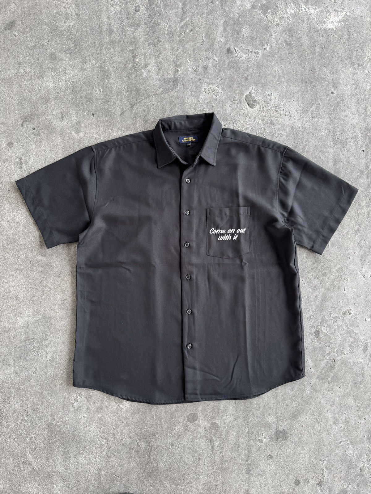 Japanese Brand Splendid Satisfaction Shirt Button Ups Size US XXL / EU 58 / 5 - 3 Thumbnail