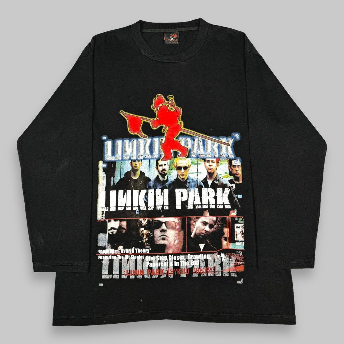 Band Tees Vintage Linkin Park ‘Hybrid Theory’ Misprint Euro LS T Shirt Size US XL / EU 56 / 4 - 2 Thumbnail