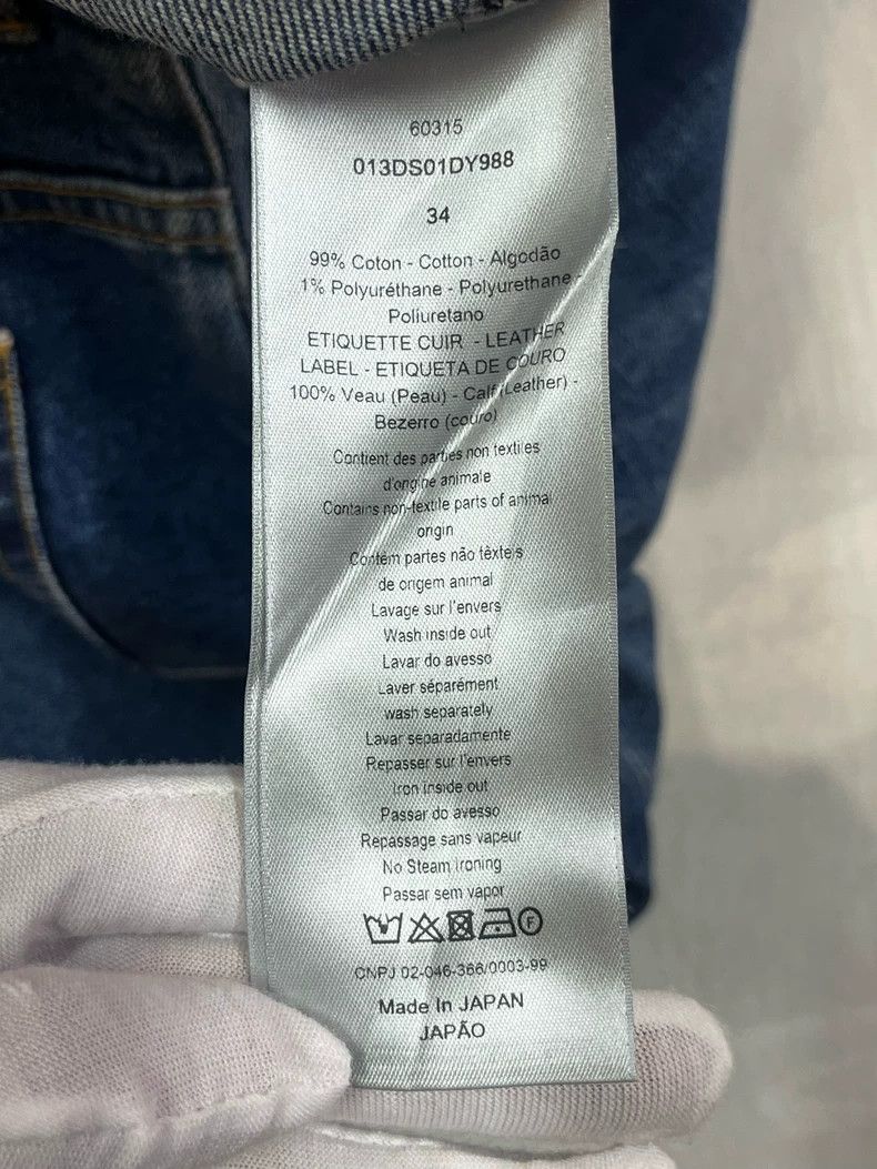 Dior Dior Embroidered skull bee jeans Size US 34 / EU 50 - 5 Thumbnail