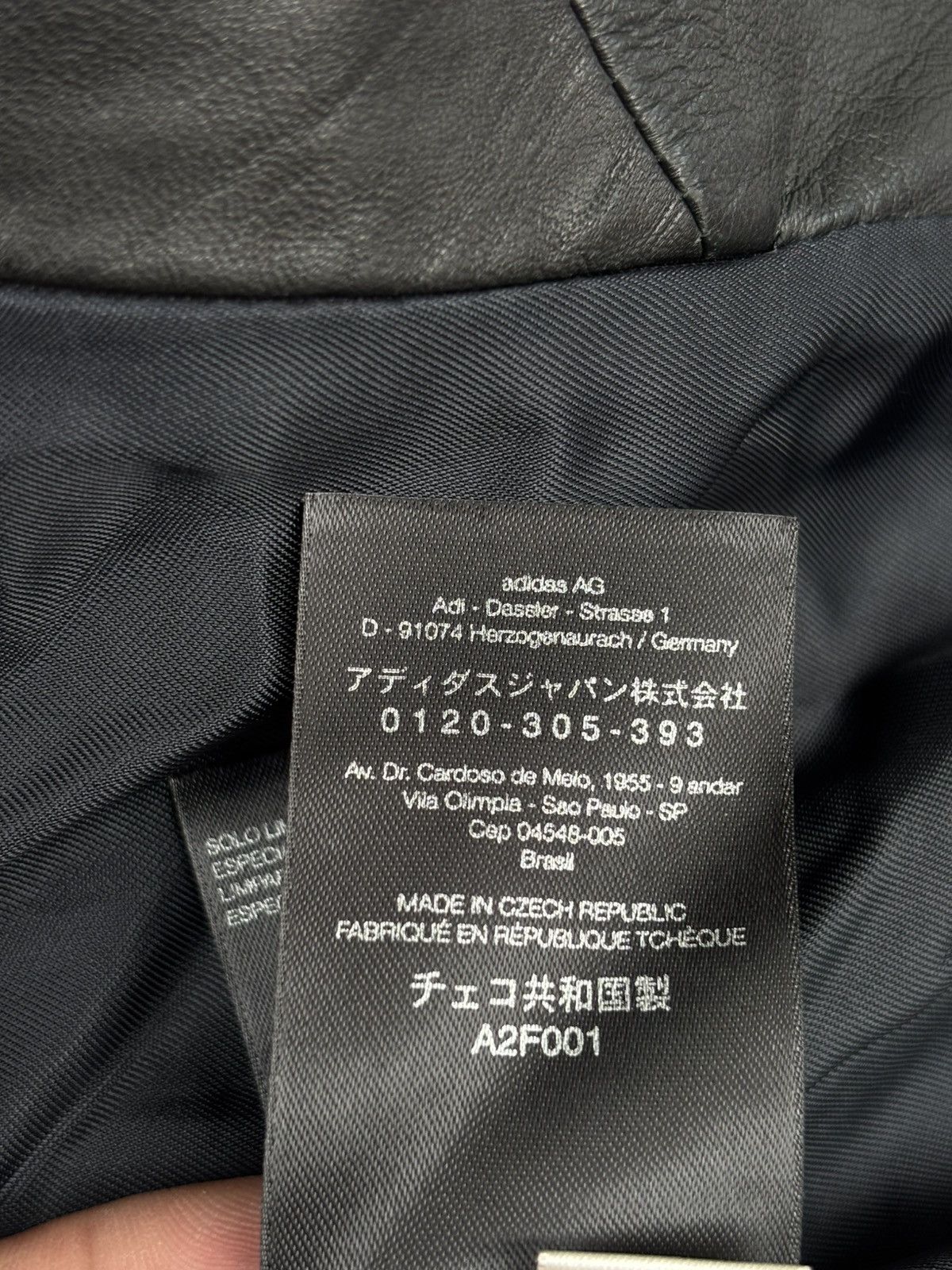 Y-3 A/W 2008 Y-3 Yohji Adidas Leather Puffer Ninja Jacket Size US L / EU 52-54 / 3 - 20 Thumbnail