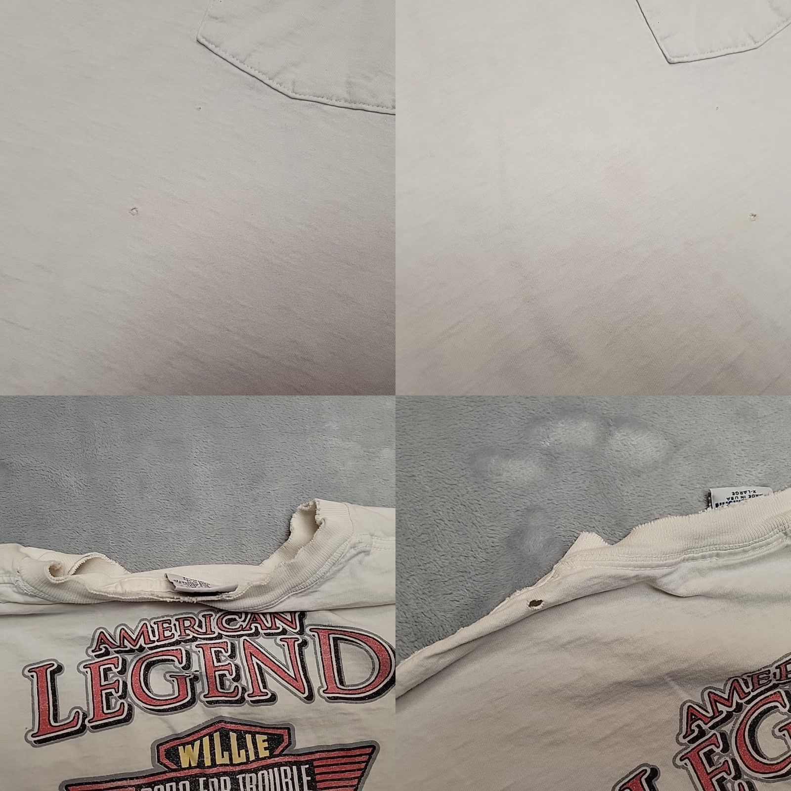 Vintage VINTAGE Willie Nelson Shirt Mens XL American Legend Country Made In The USA Tee Size US XL / EU 56 / 4 - 8 Thumbnail