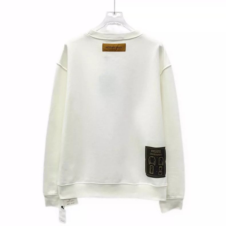 Louis Vuitton Louis Vuitton Cotton crew neck long-sleeve sweatshirt with Size US S / EU 44-46 / 1 - 2 Thumbnail