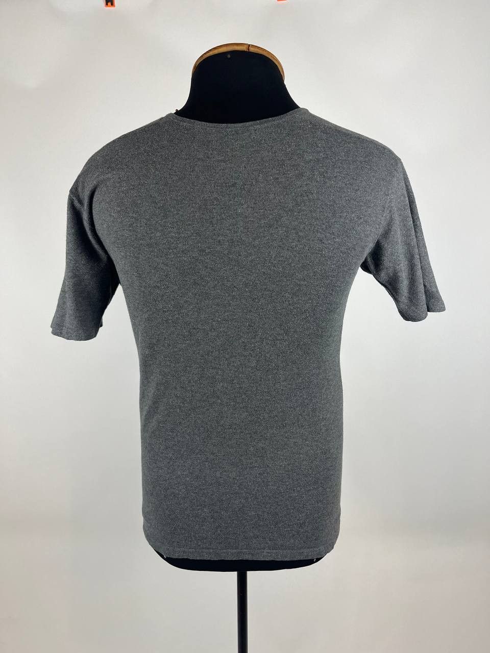 Japanese Brand × N.Hoolywood N HOOLYWOOD Men Grey Asymmetric T-shirt Size L (0459) Size US L / EU 52-54 / 3 - 3 Thumbnail