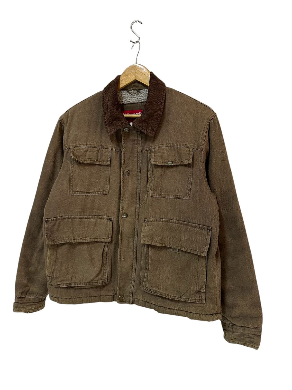Vintage × Wrangler Vintage Wrangler detroit style winter jacket Size US S / EU 44-46 / 1 - 4 Thumbnail