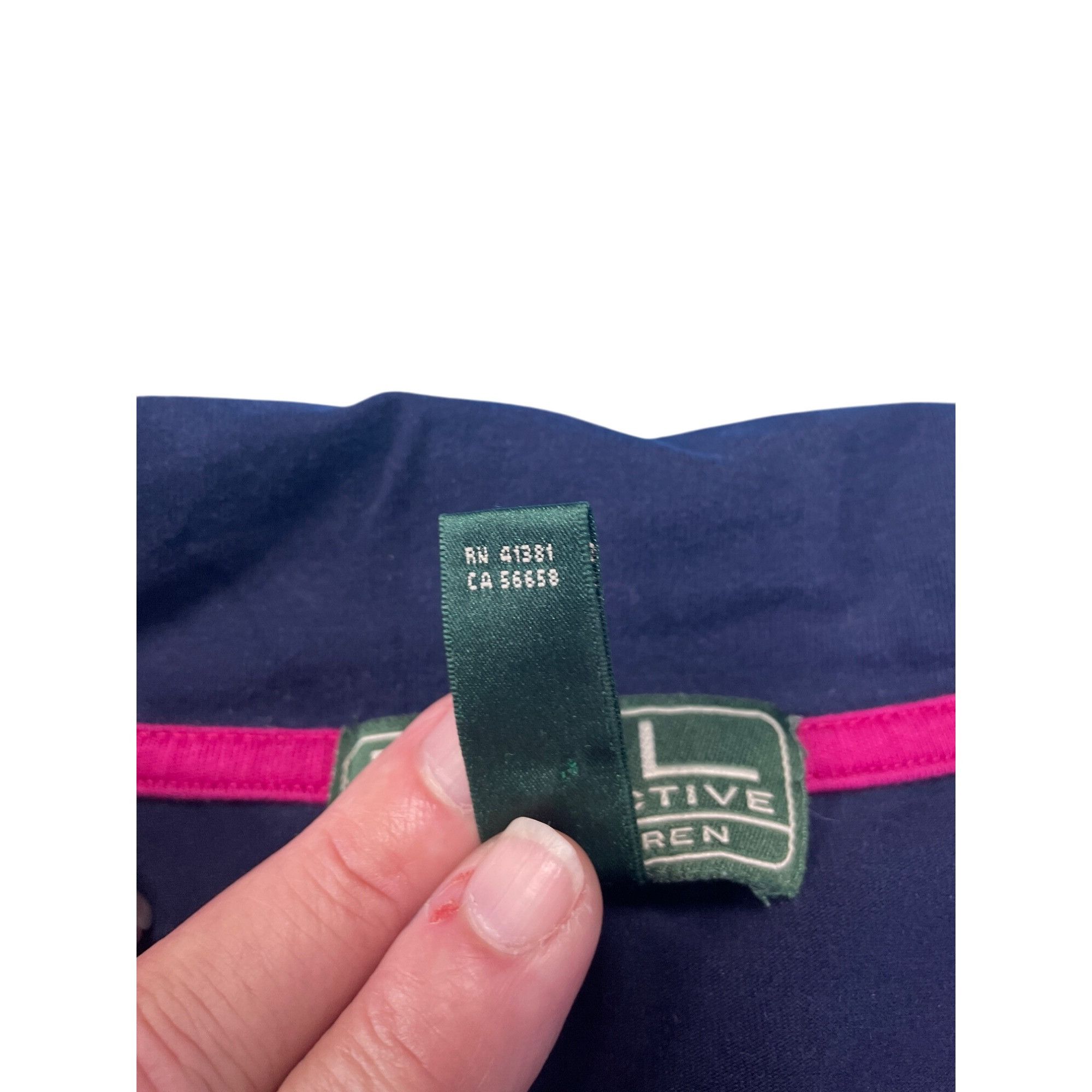 Lauren Ralph Lauren Lauren Ralph Lauren Active Womens Pink Blue Striped Full-zip Size XL / US 12-14 / IT 48-50 - 7 Thumbnail