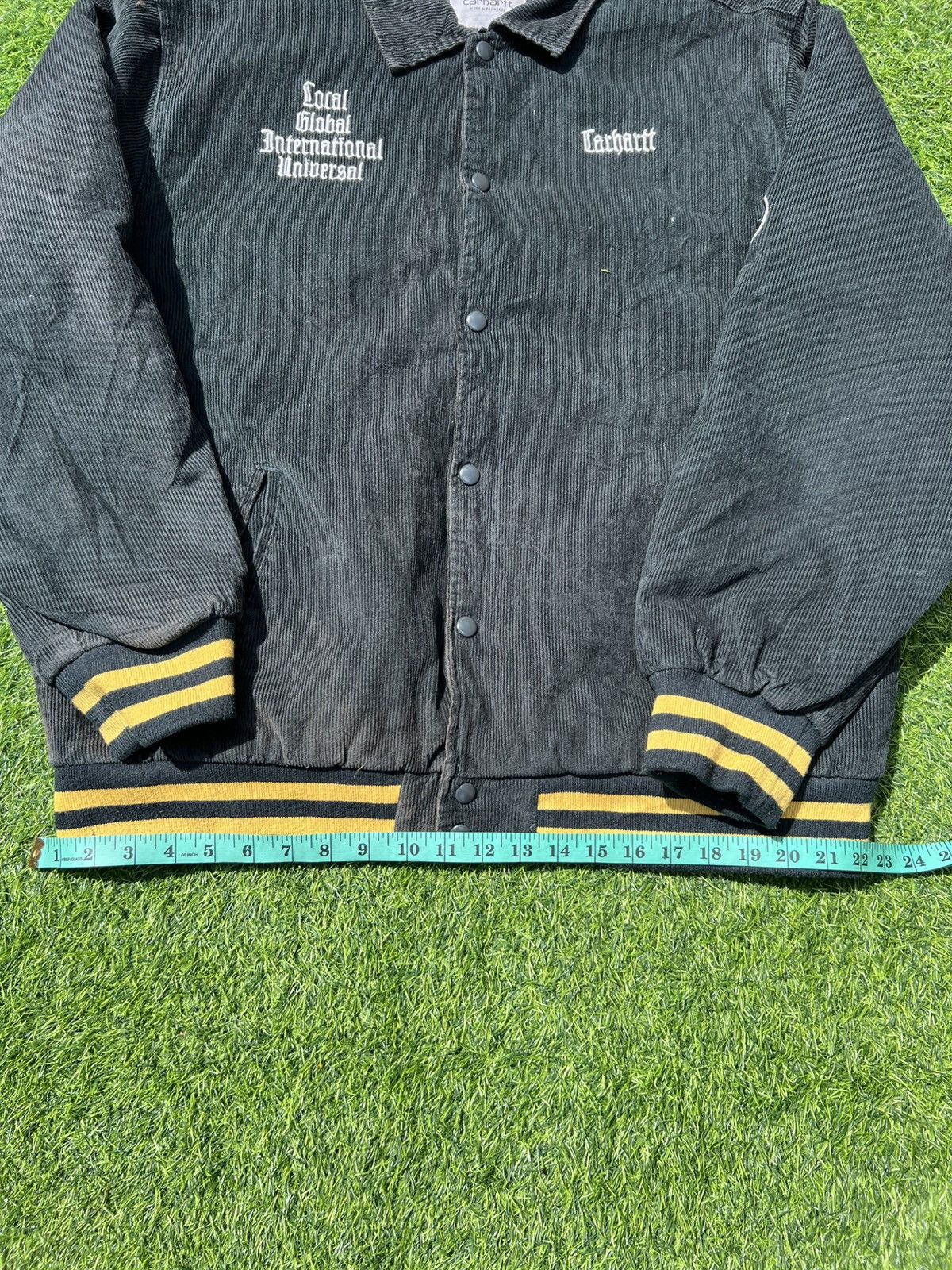 Carhartt CARHARTT WIP “Local Global” Corduroy Letterman Jacket -L Size US L / EU 52-54 / 3 - 10 Thumbnail