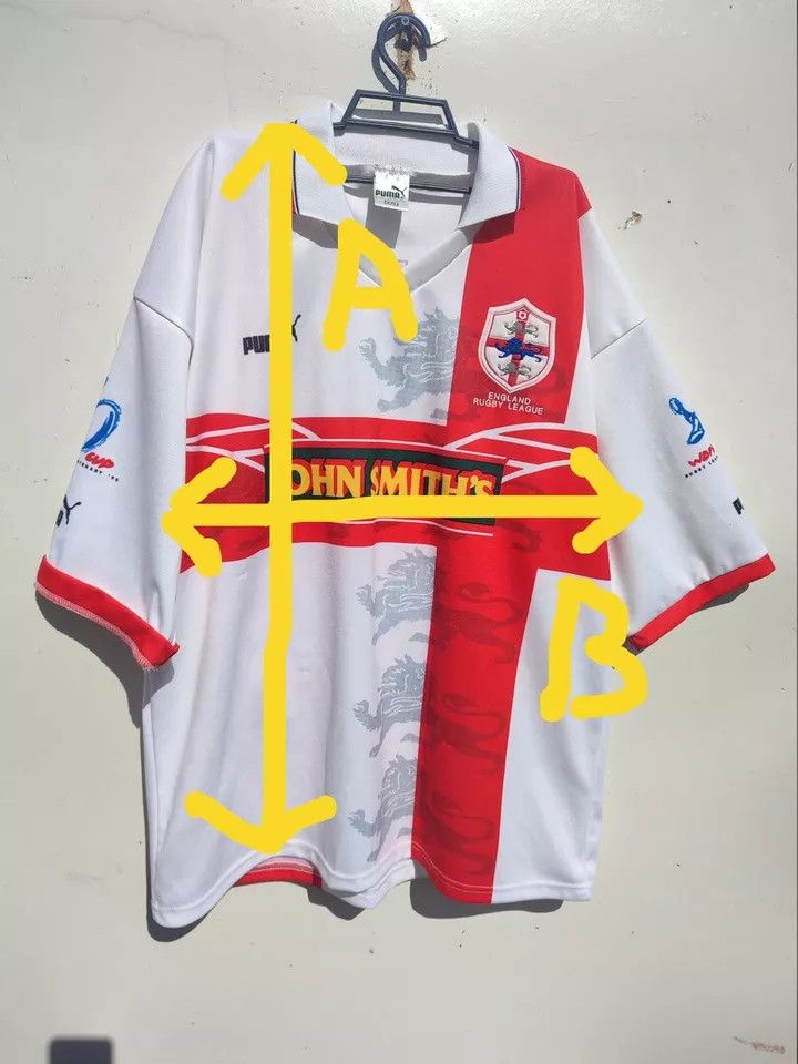 Vintage World Rugby Shirts | 1995 England Vintage Old 1995 England Size US L / EU 52-54 / 3 - 12 Thumbnail