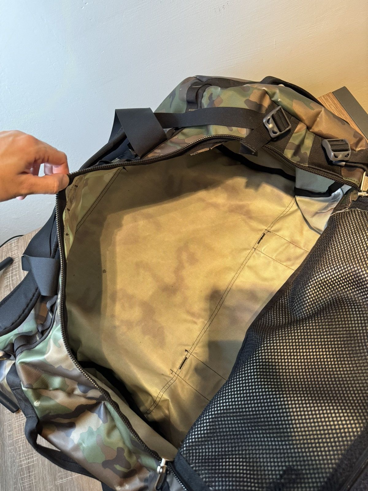The North Face The North Face Base Camp Duffel Camo Rare Color Size Large Size ONE SIZE - 10 Thumbnail