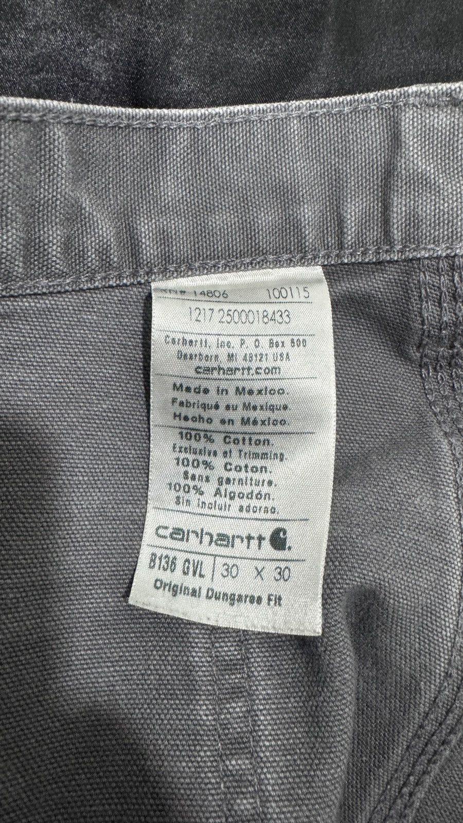 Carhartt × Vintage Vintage Carhartt Double Knee Carpenter Pants Size US 30 / EU 46 - 4 Thumbnail