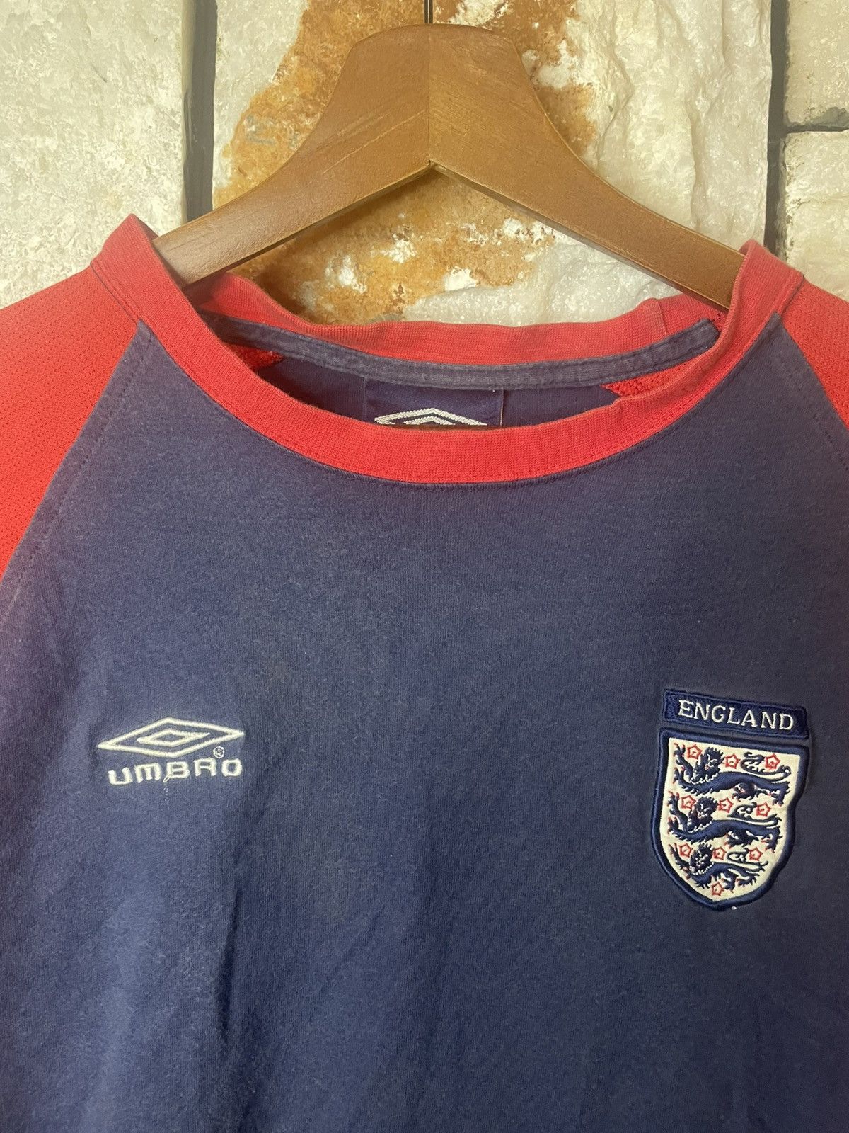 Umbro Vintage Michael Owen England Jersey x Umbro Size US M / EU 48-50 / 2 - 6 Thumbnail