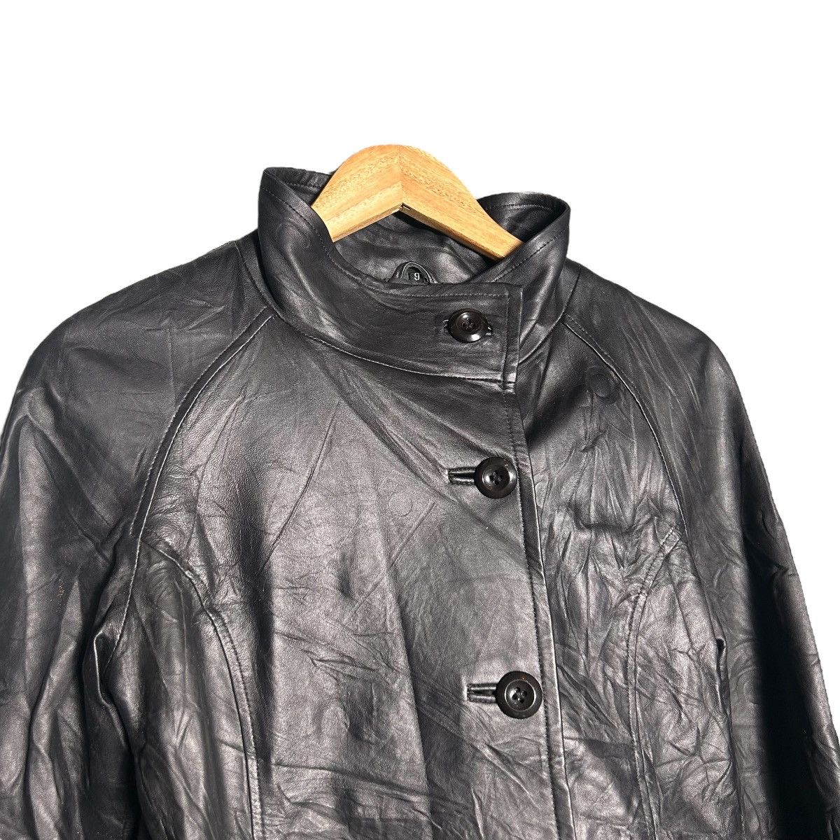 Vintage 90s Balmain Leather Jacket