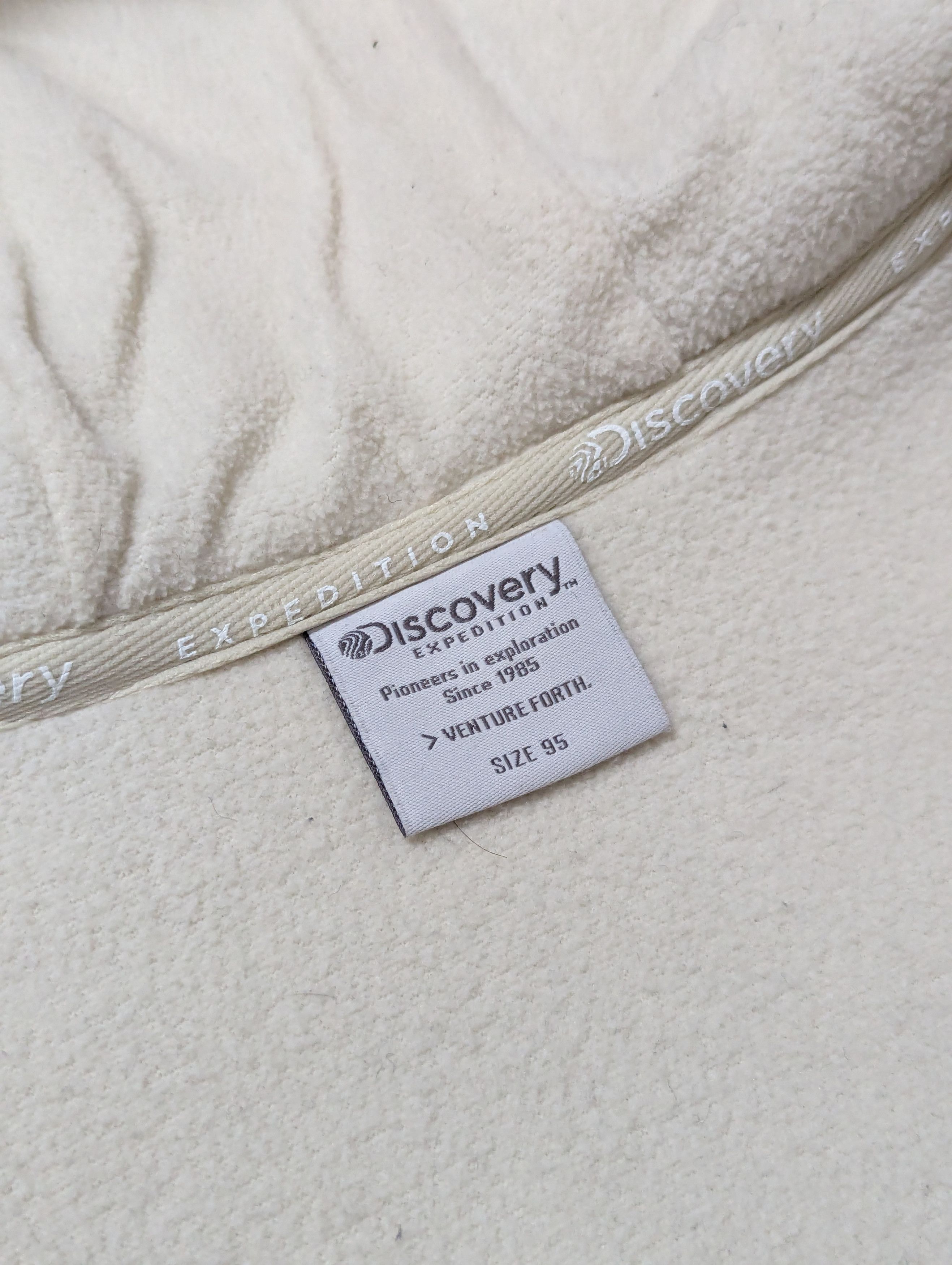 DISCOVERED Discovery Expedition Sherpa Fleece Jacket Zipper Up Coat Size US M / EU 48-50 / 2 - 12 Thumbnail