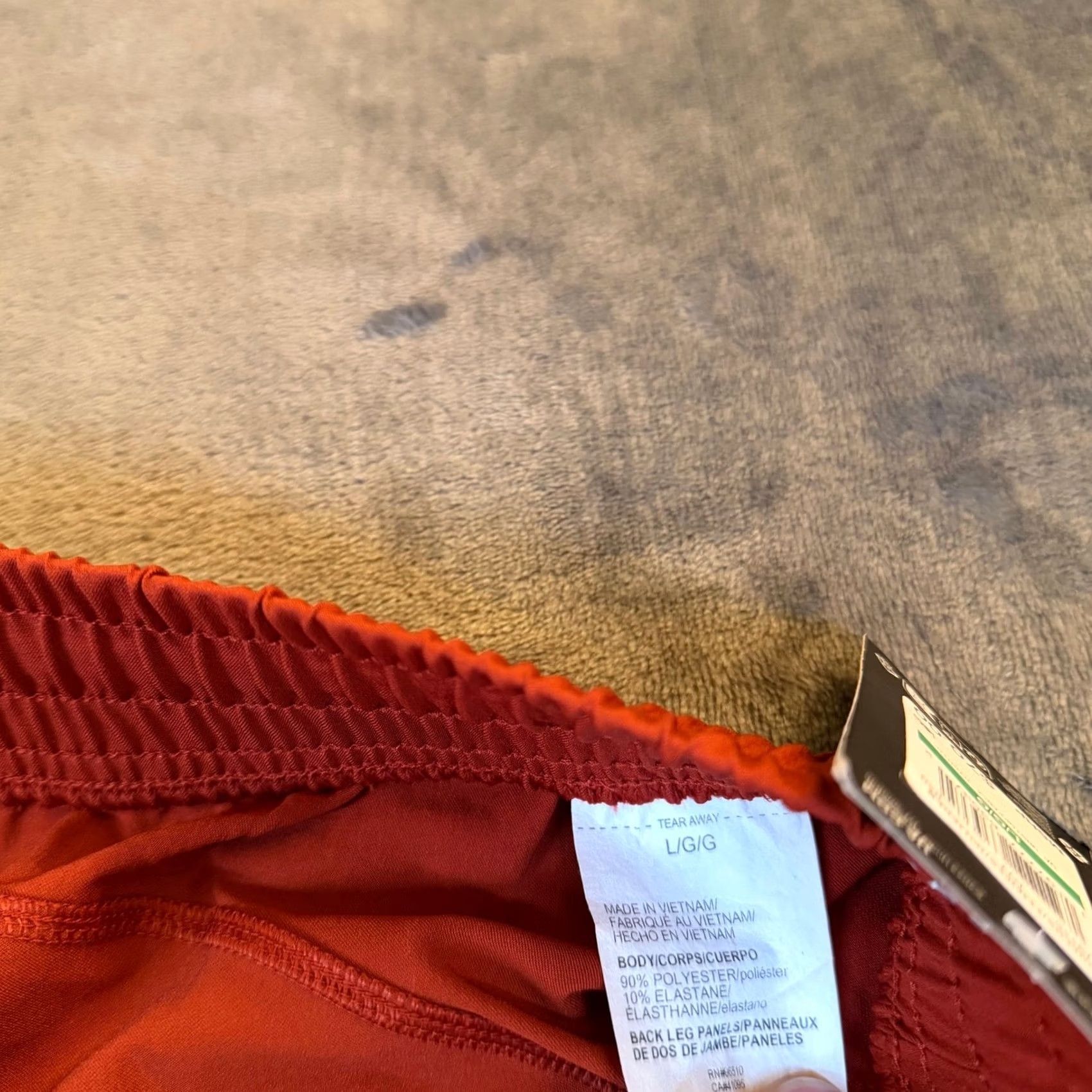 Under Armour Under Armour Unstoppable Hybrid Loose Fit Pants Red Womens L 34x25" NWT Jogger Activewear Casual Travel Size 24" / US 00 / IT 34 - 5 Thumbnail