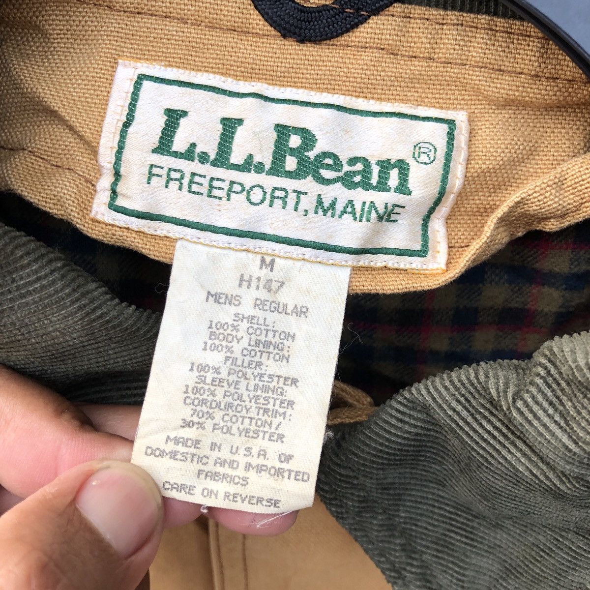 L.L. Bean × Vintage VTG LL BEAN CHORE PARKA JACKET WITH INNER Size US L / EU 52-54 / 3 - 3 Thumbnail
