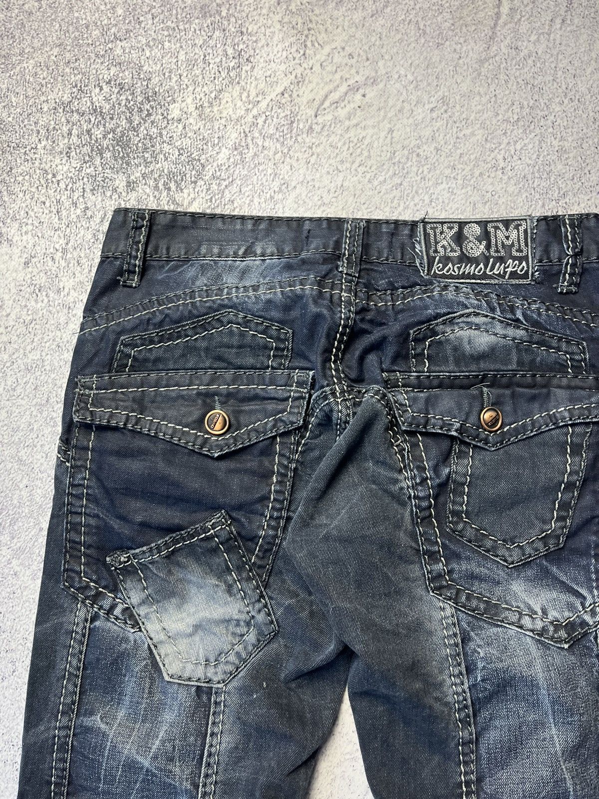 Japanese Brand 0Os VINTAGE Avant Garde Japanese Style Baggy Pants Y2K Size US 32 / EU 48 - 21 Thumbnail