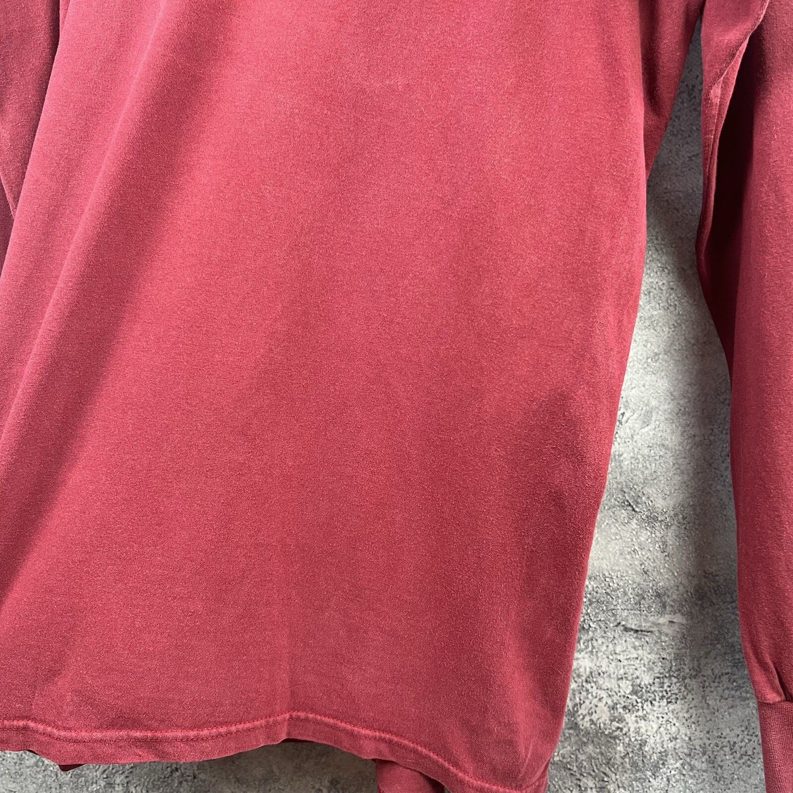 Stussy Stussy Longsleeve Men's Size L Red Cotton Big Logo Size US L / EU 52-54 / 3 - 13 Thumbnail