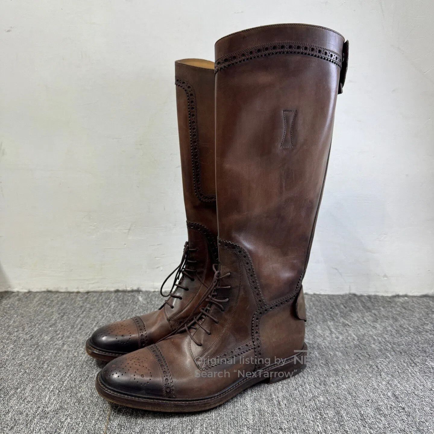 Gucci Guicci High-top leather boots| Size US 6 / EU 39 - 1 Thumbnail