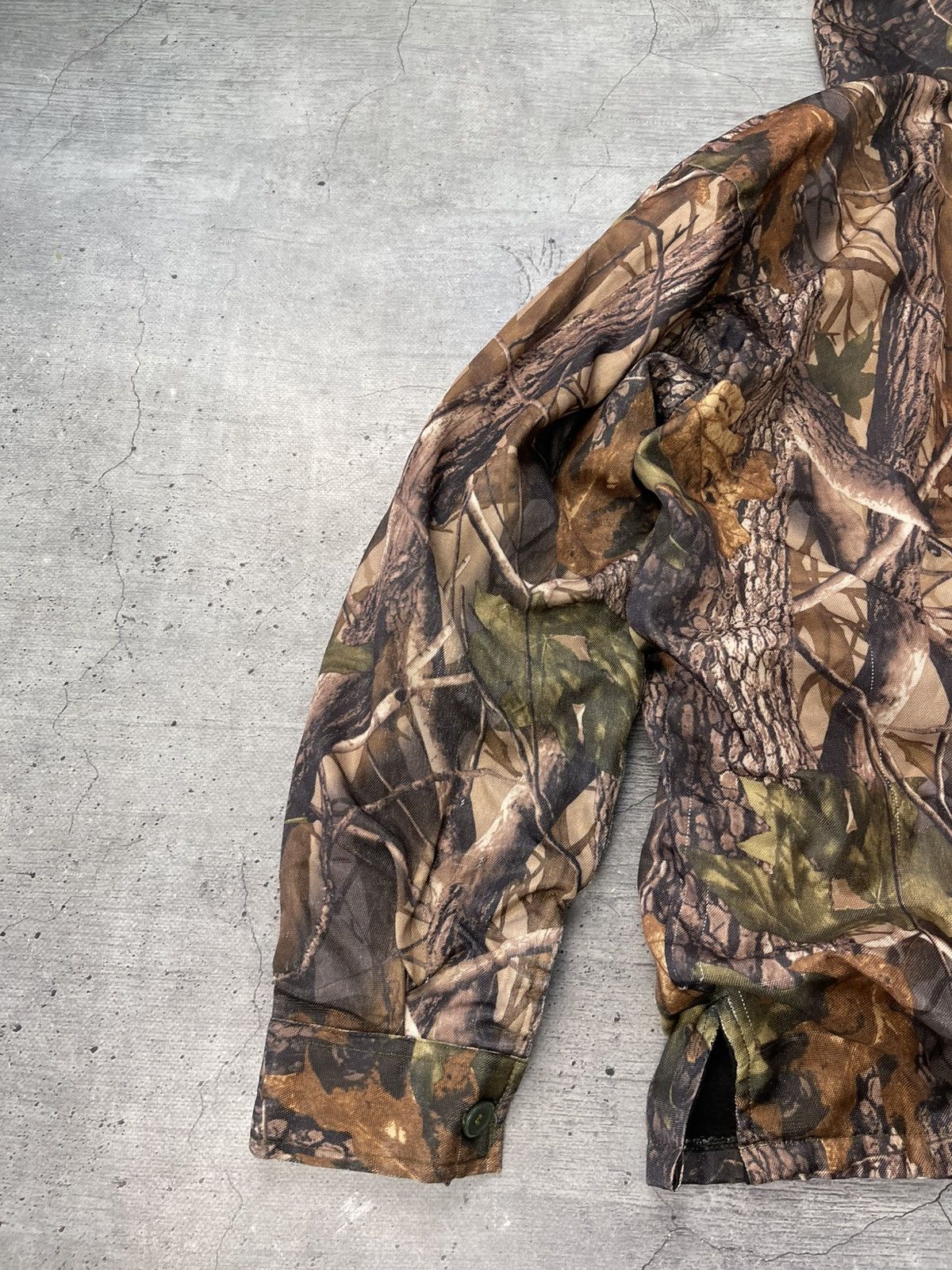 Realtree Crazy Y2K Vintage Camo Realtree Army Military jacket Size US L / EU 52-54 / 3 - 14 Thumbnail