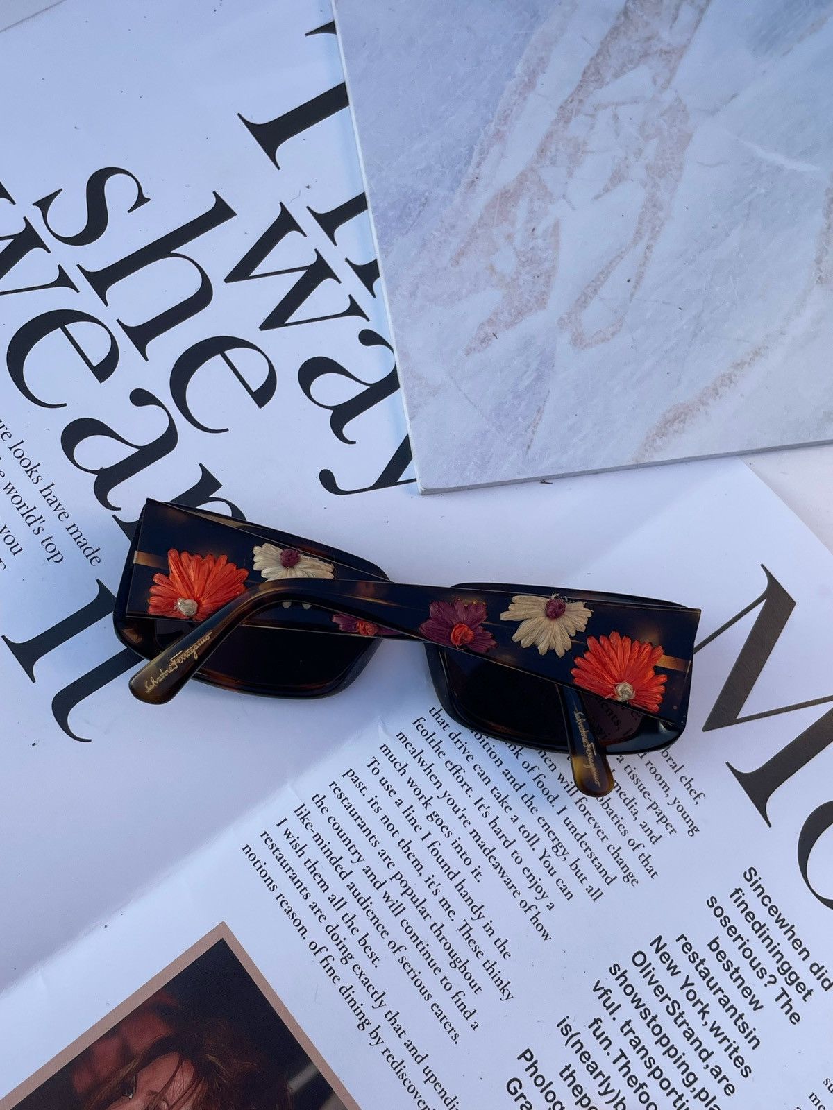 Salvatore Ferragamo Salvatore Ferragamo vintage hand made sunglasses Size ONE SIZE - 16 Thumbnail