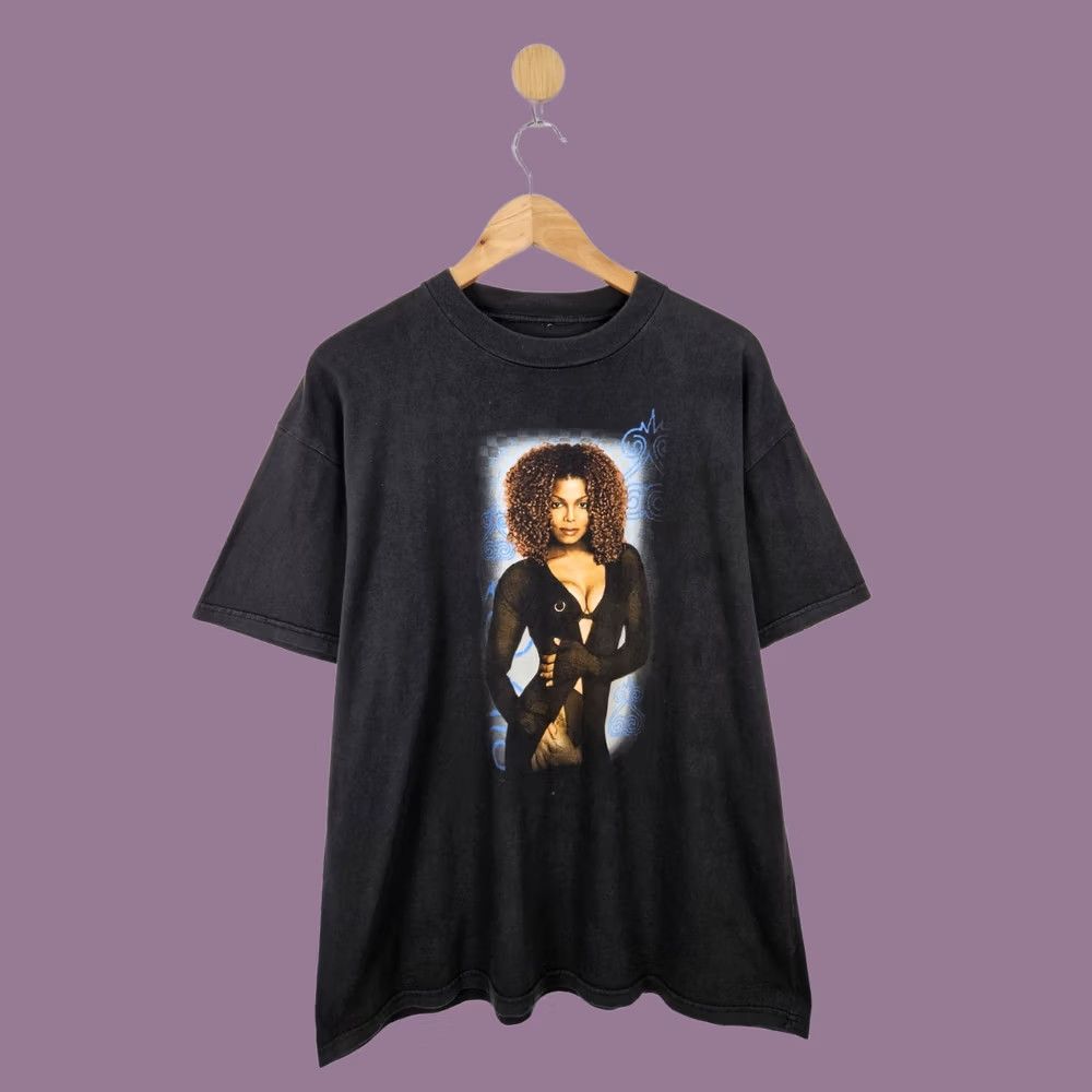 Apple × Vintage 1990 Janet Jackson Apple Japan Tour T Shirt | Grailed