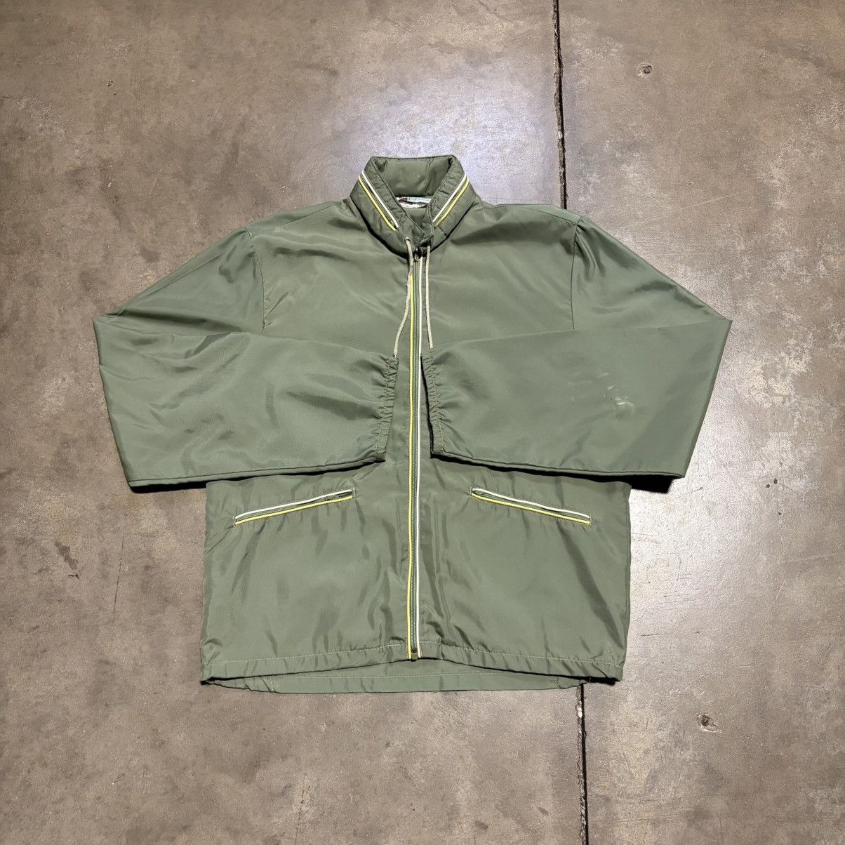 Vintage Vintage K Mart Lightweight Jacket Zip Up Bomber Cropped 70s Size US S / EU 44-46 / 1 - 4 Thumbnail