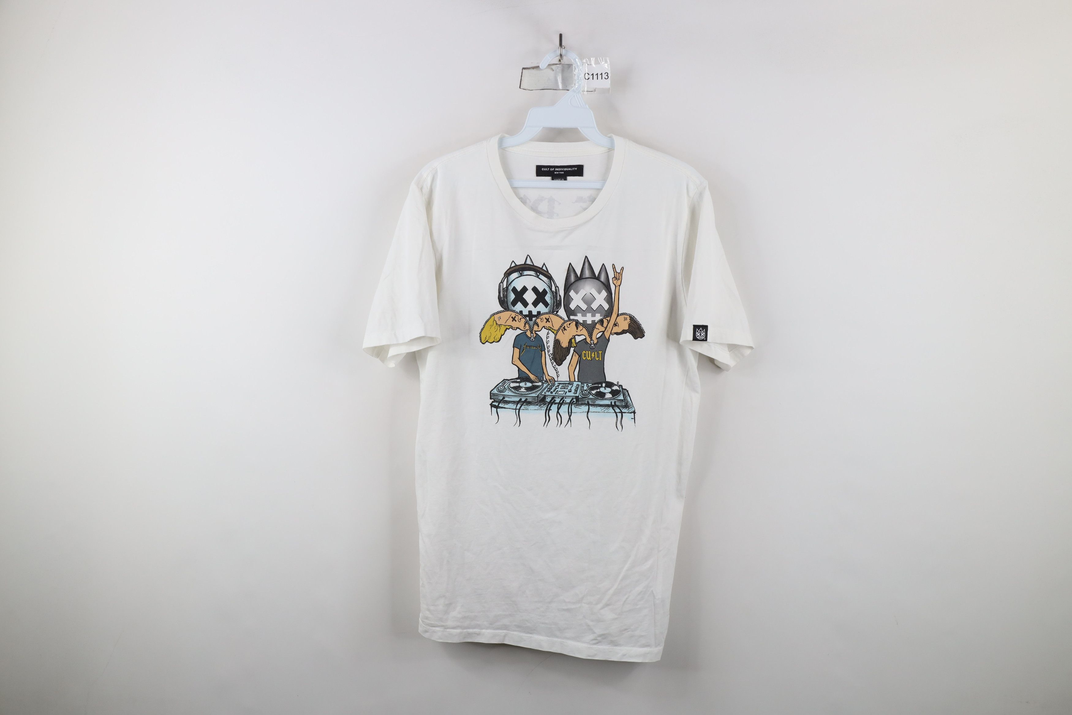 Cult Of Individuality × Vintage Cult of Individuality Beavis & Butthead DJ Sleeve T-Shirt Size US S / EU 44-46 / 1 - 1 Thumbnail