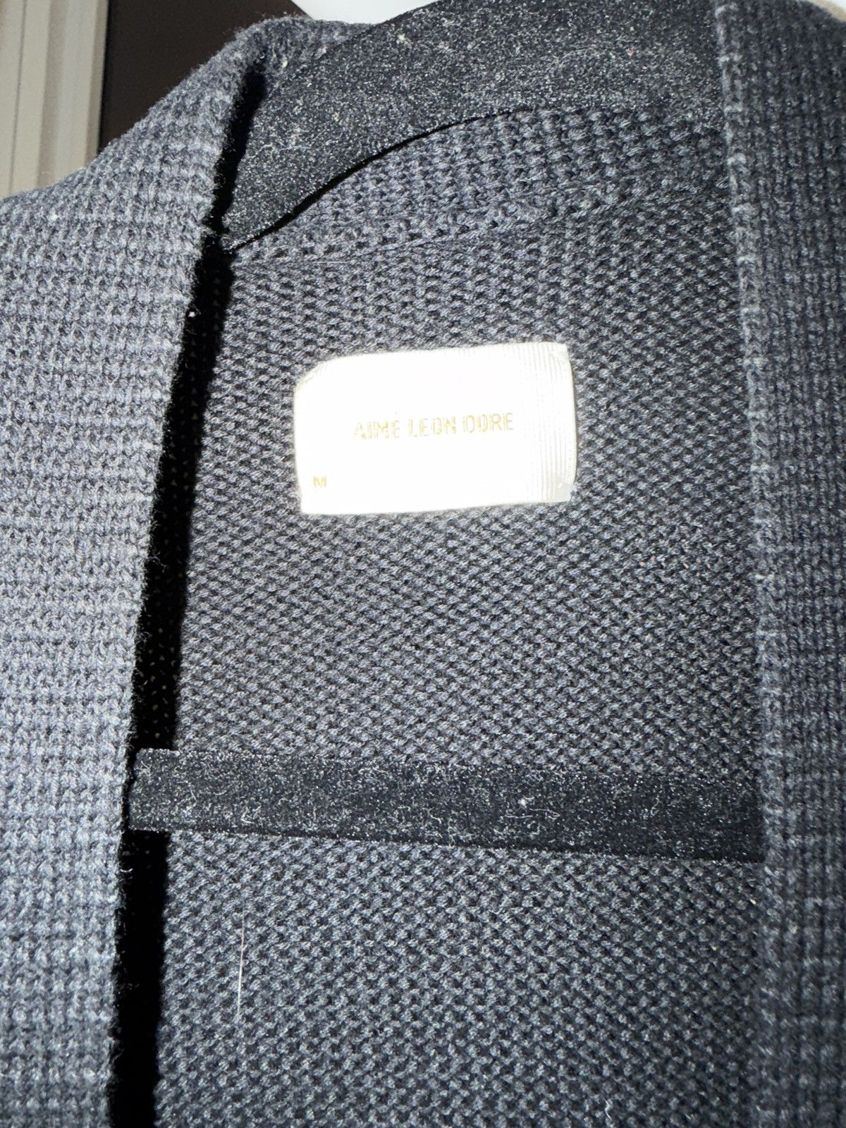 Aime Leon Dore Aime Leon Dore Black Stripe Cardigan Size US M / EU 48-50 / 2 - 3 Thumbnail