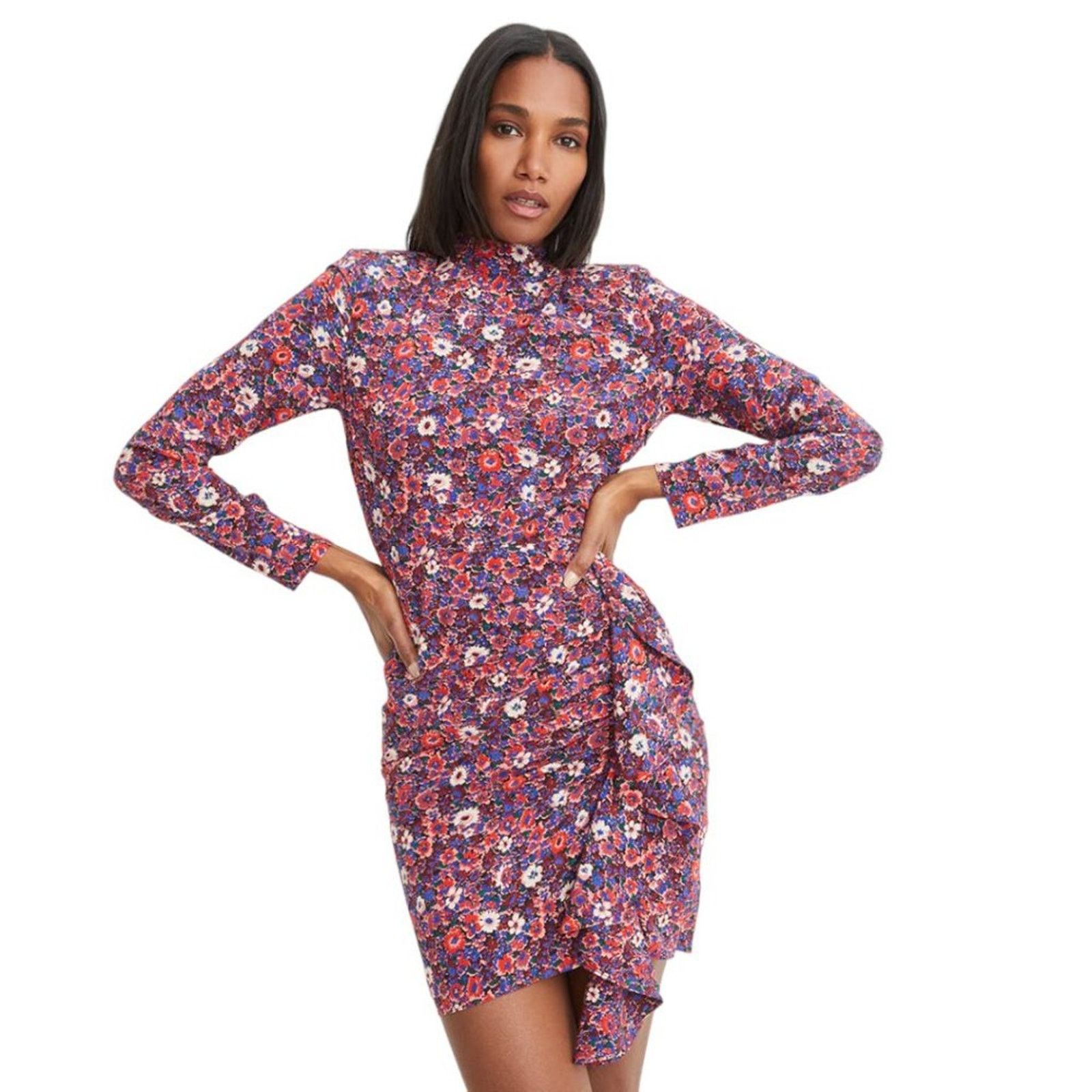 Veronica Beard Veronica Beard Louella High Neck Long Sleeve Dress Size 6 Size M / US 6-8 / IT 42-44 - 1 Thumbnail