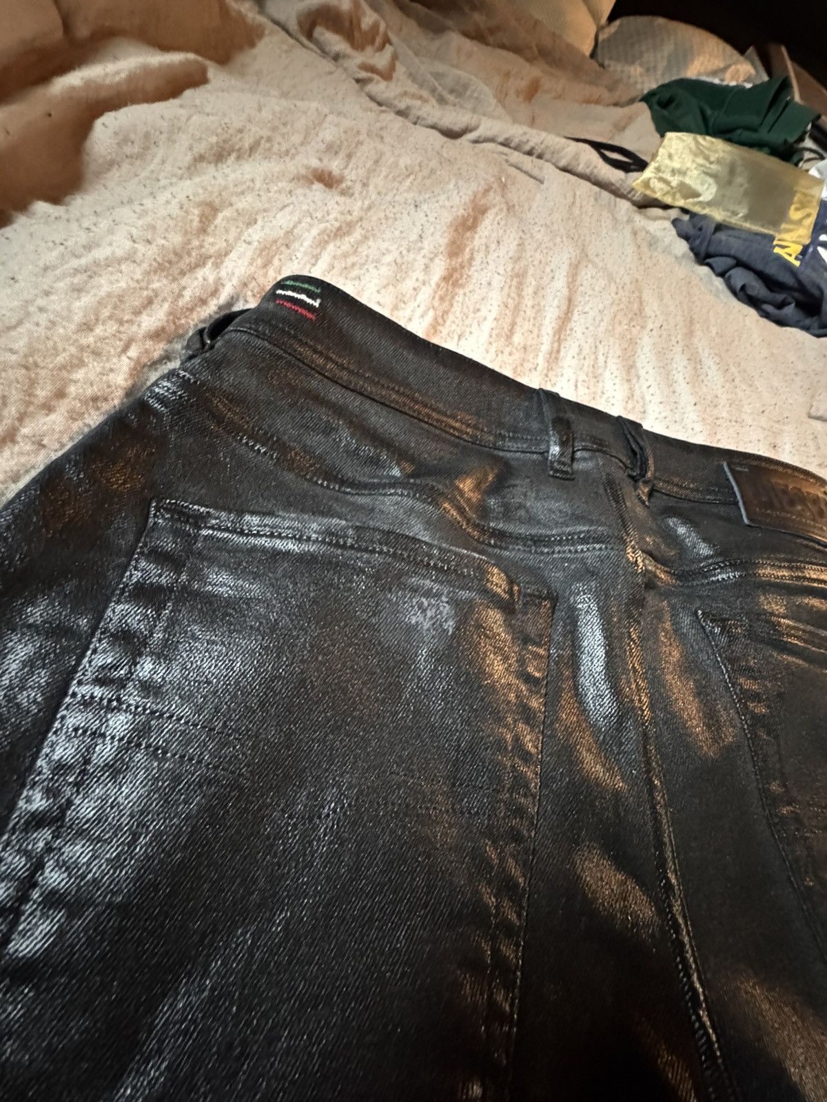 Diesel Diesel Black Jeans 2% Spandex Size US 29 - 7 Thumbnail