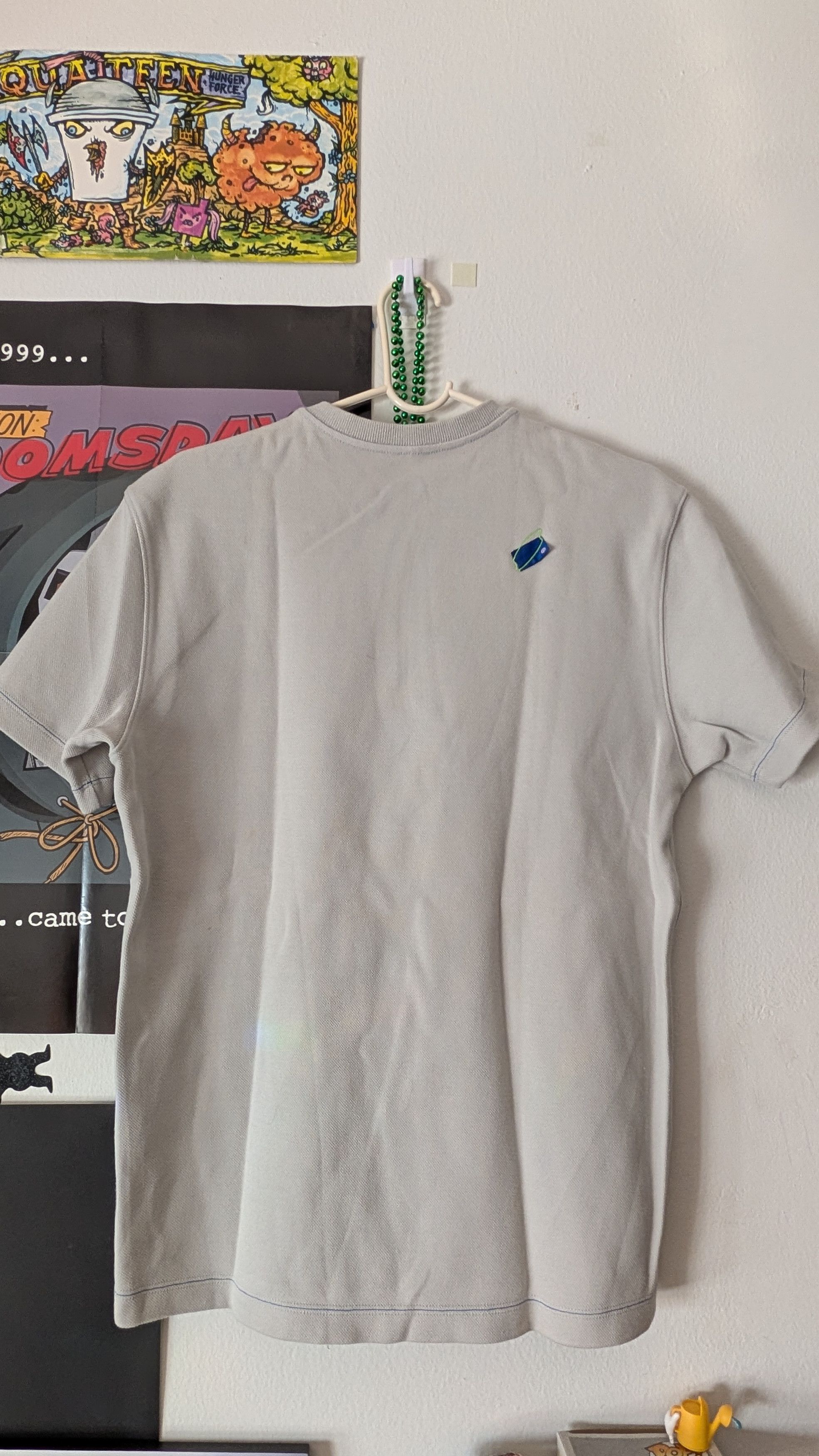 Ader Error Ader error off center collar tee Size US M / EU 48-50 / 2 - 2 Thumbnail