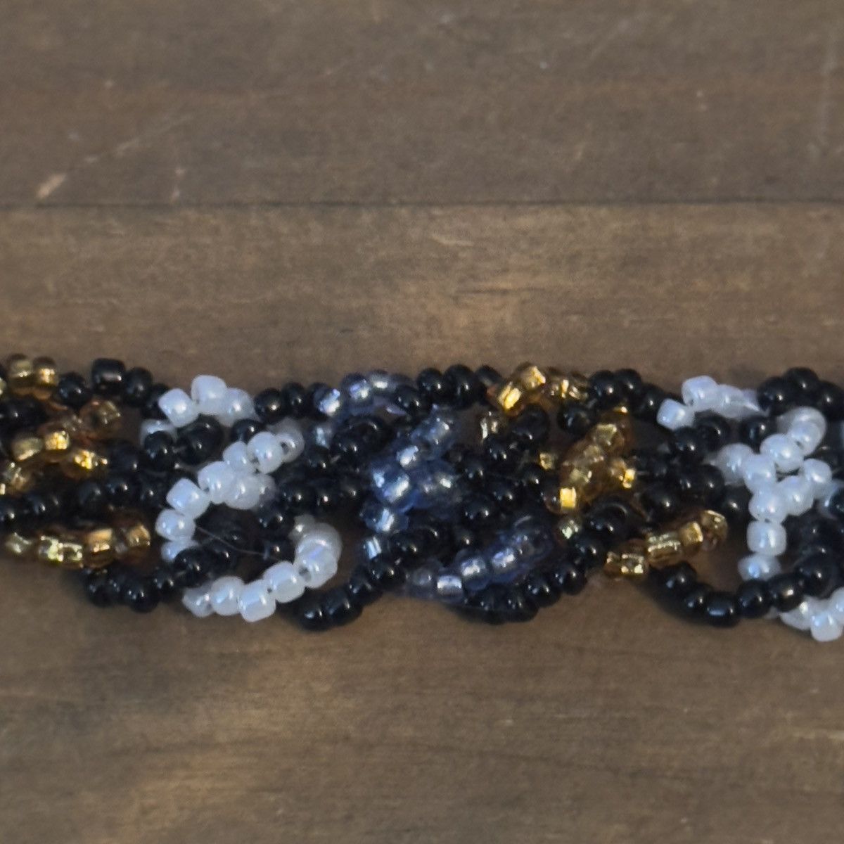 Other Multicolor braided seed bead collar necklace Size ONE SIZE - 3 Thumbnail