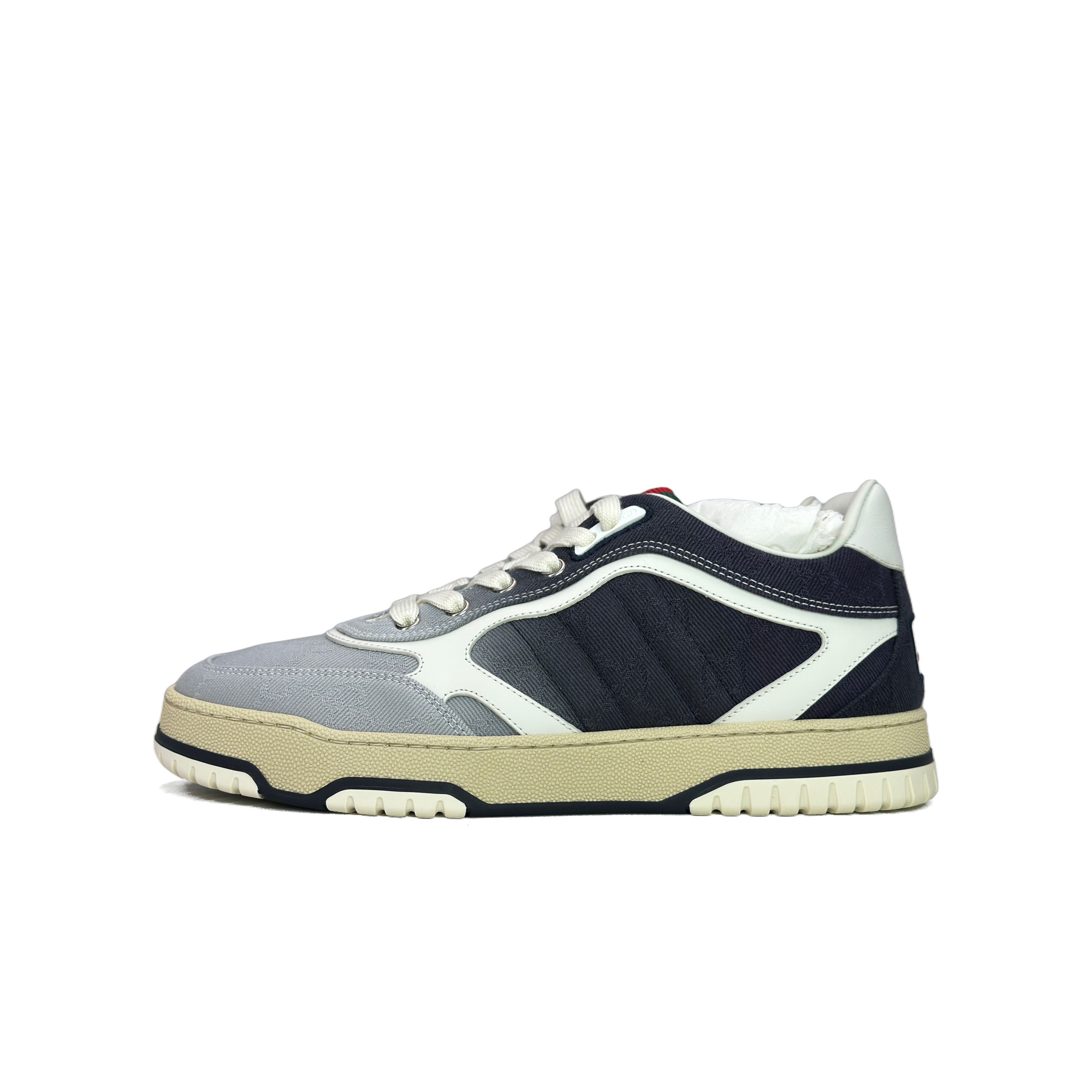 Gucci Gucci Re-Web Gradient Denim Sneakers Size 7 Size US 7 / EU 40 - 1 Thumbnail
