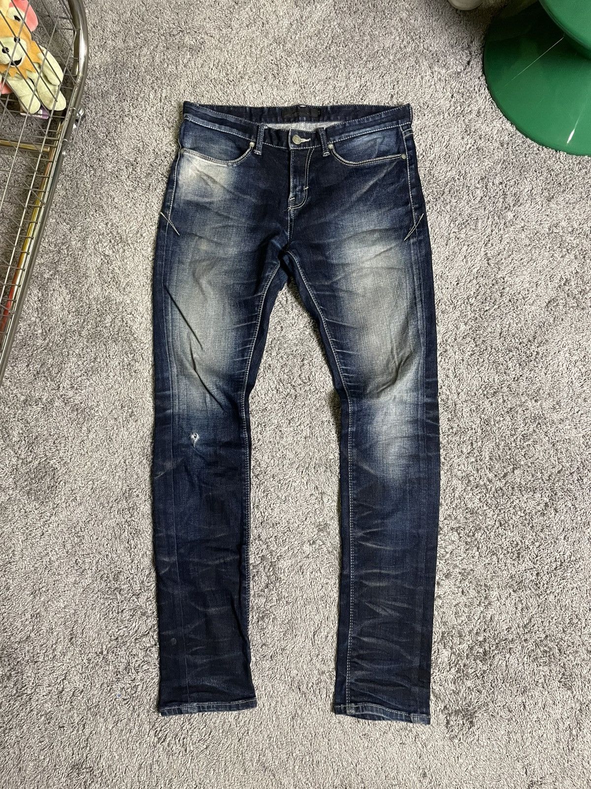 GOSTAR DE FUGA Fuga Skinny Dyed Seasoned Denim Size US 32 / EU 48 - 17 Thumbnail