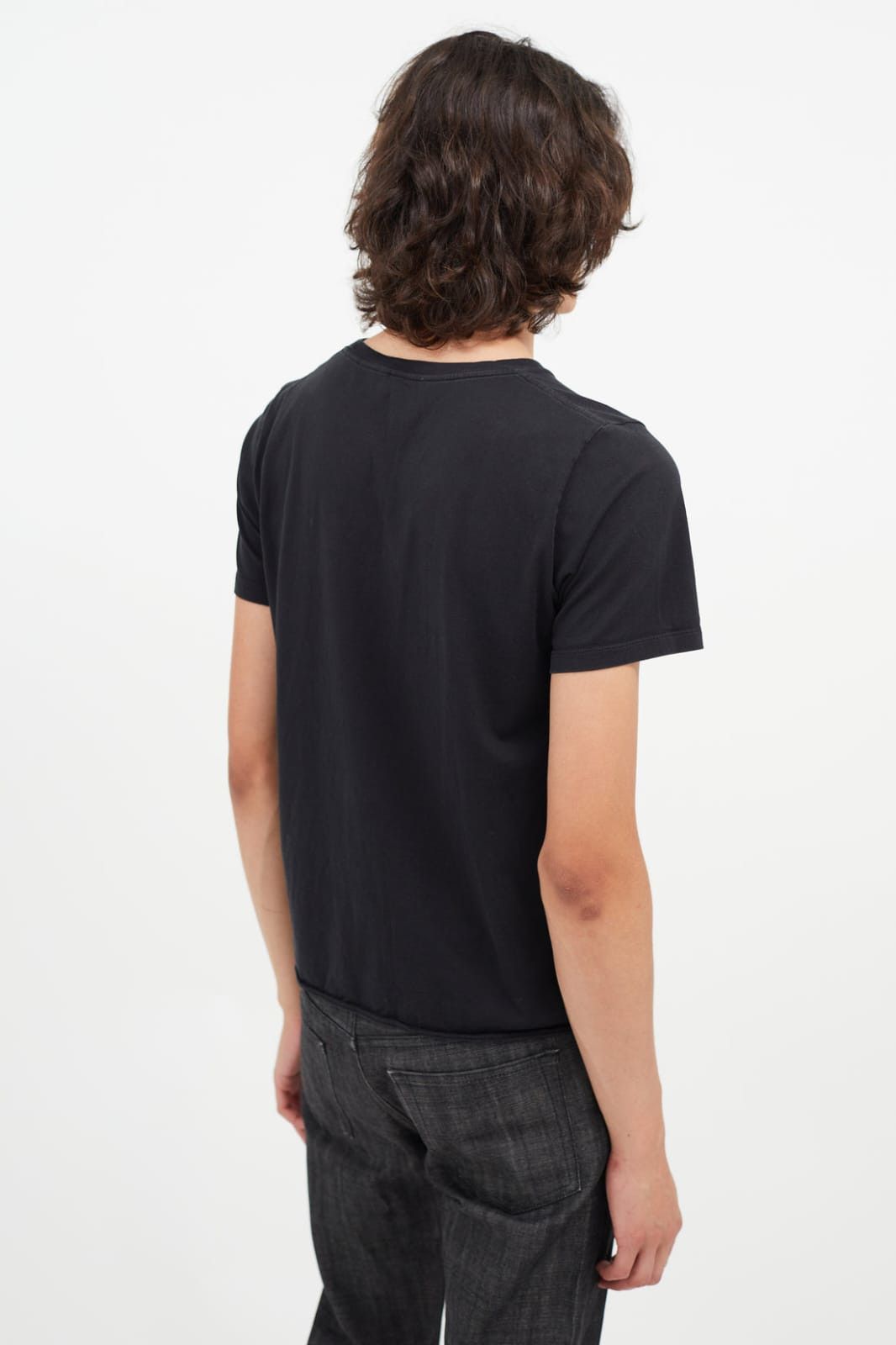Saint Laurent Paris Saint Laurent Center Logo Tshirt Size US M / EU 48-50 / 2 - 3 Thumbnail