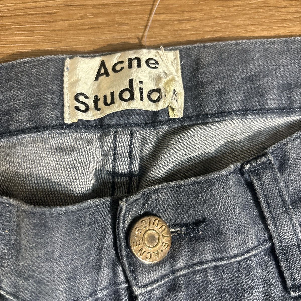 Acne Studios Acne Studios Vega Most Jeans Size 34 Size US 34 / EU 50 - 3 Thumbnail