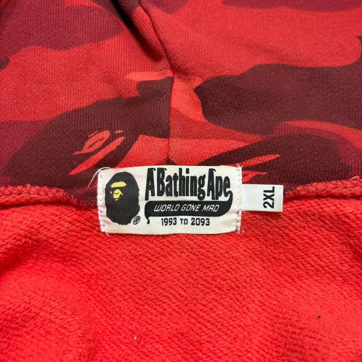 Bape BAPE CAMO SHARK FULL ZIP HOODIE Size US XXL / EU 58 / 5 - 8 Thumbnail