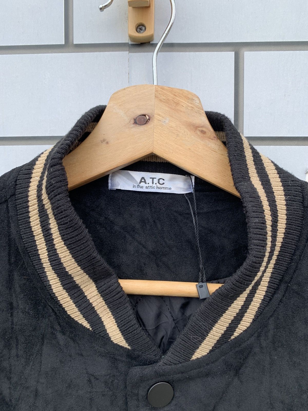 Japanese Brand Japanese Brand in the attic homme Velvet Varsity Jacket Size US L / EU 52-54 / 3 - 11 Thumbnail