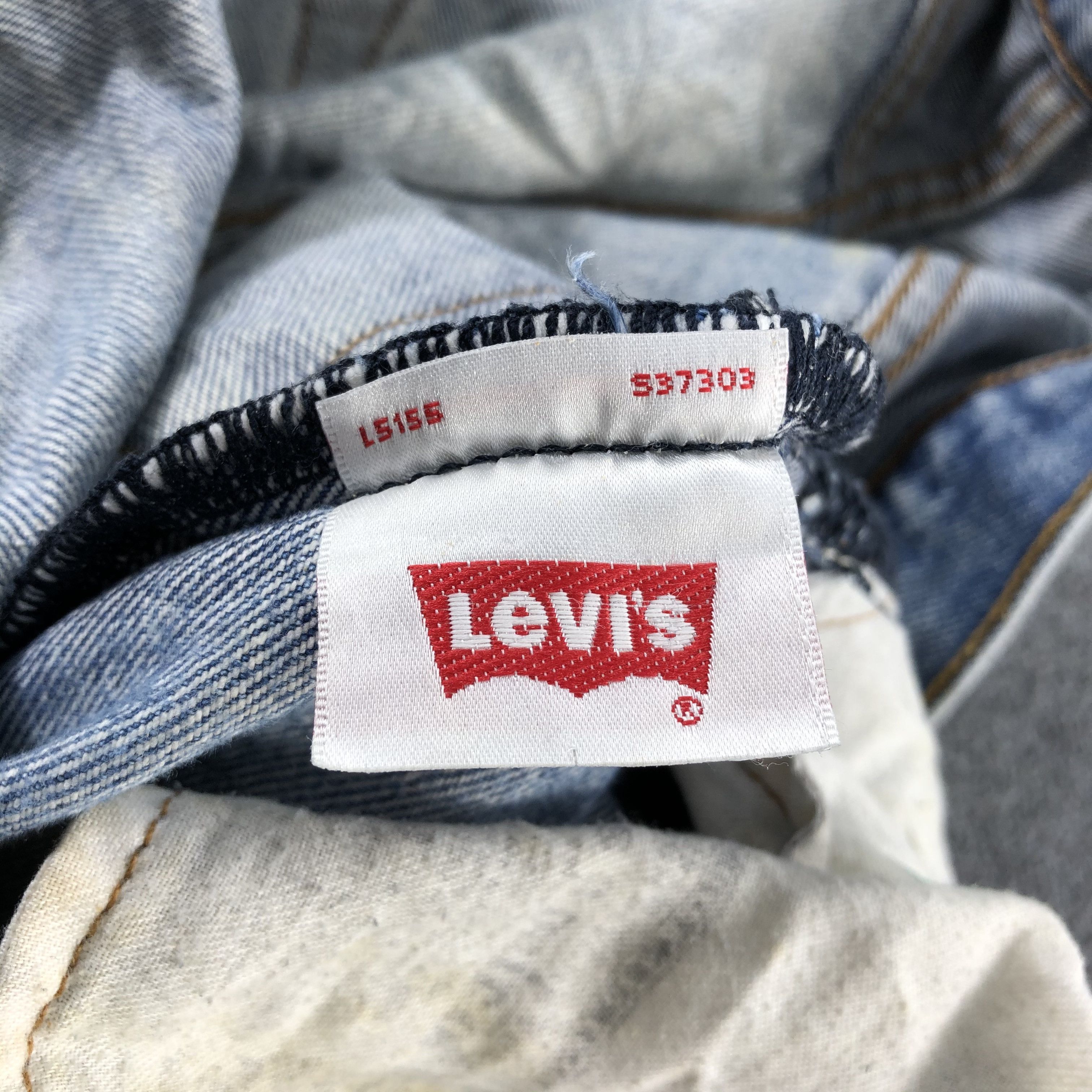 Levi's Vintage Blue Wash Levis 501 Jeans-J2461 Size US 34 / EU 50 - 16 Thumbnail
