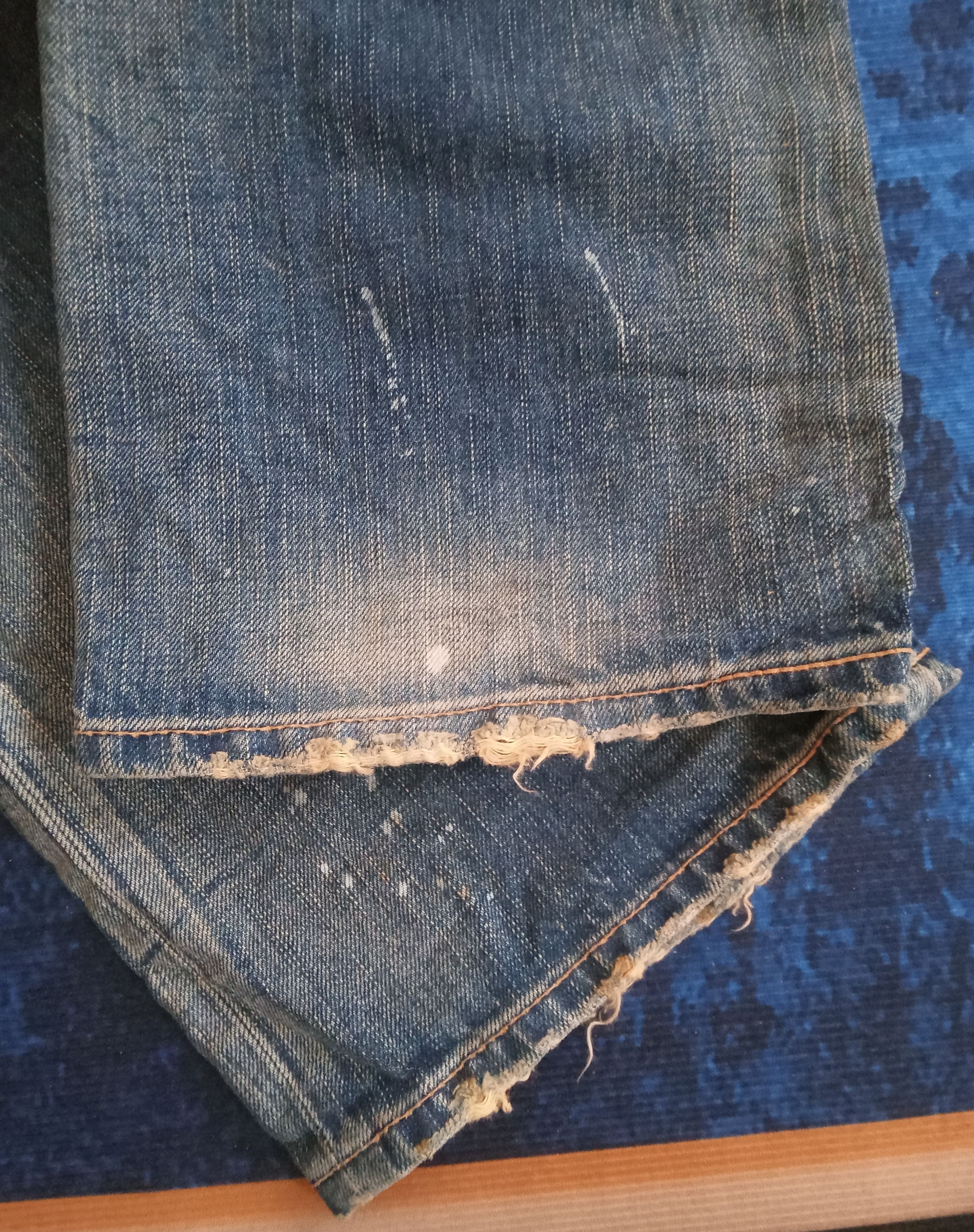 Edwin Edwin Studded and Skull Rare Design Distressed Jeans Size 30" / US 8 / IT 44 - 8 Thumbnail