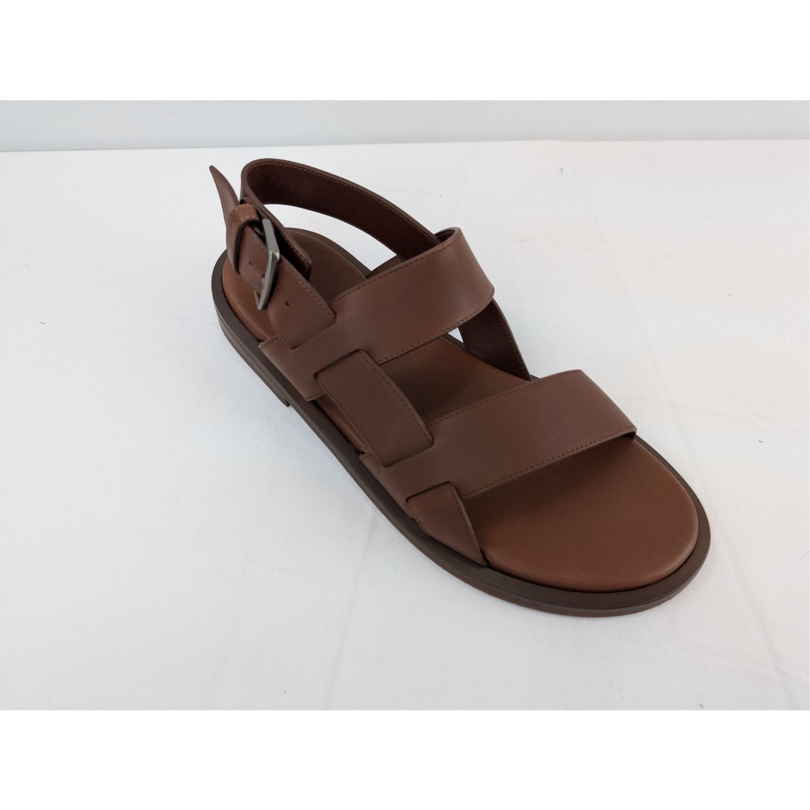 Loro Piana o1rshd1 Slide Sandal Walk Kudu in Aestival Brown Size US 12 / EU 45 - 3 Thumbnail