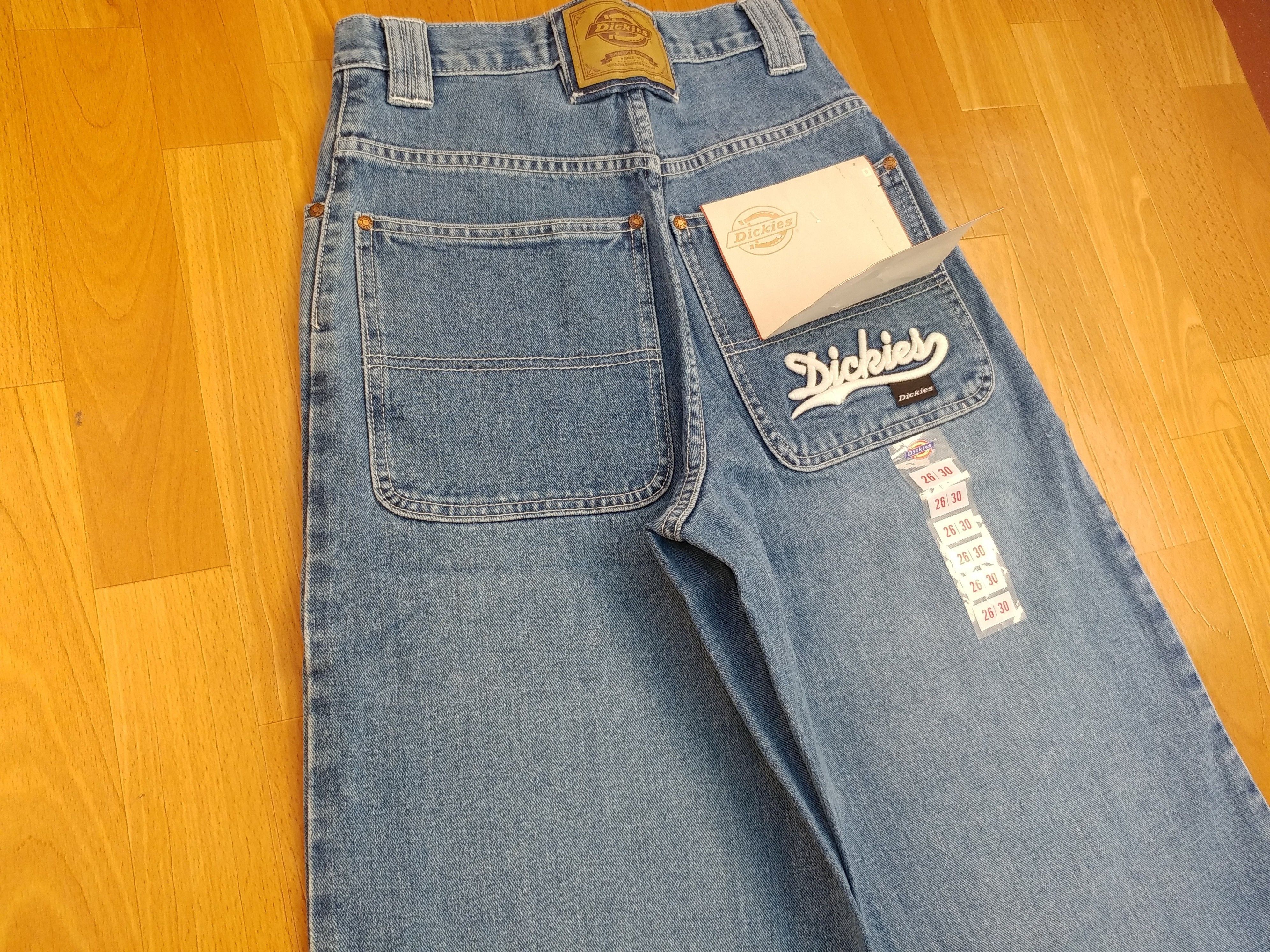 Dickies Dickies jeans, vintage baggy Big Daddy hip hop 90s skater 26 Size US 26 / EU 42 - 4 Thumbnail