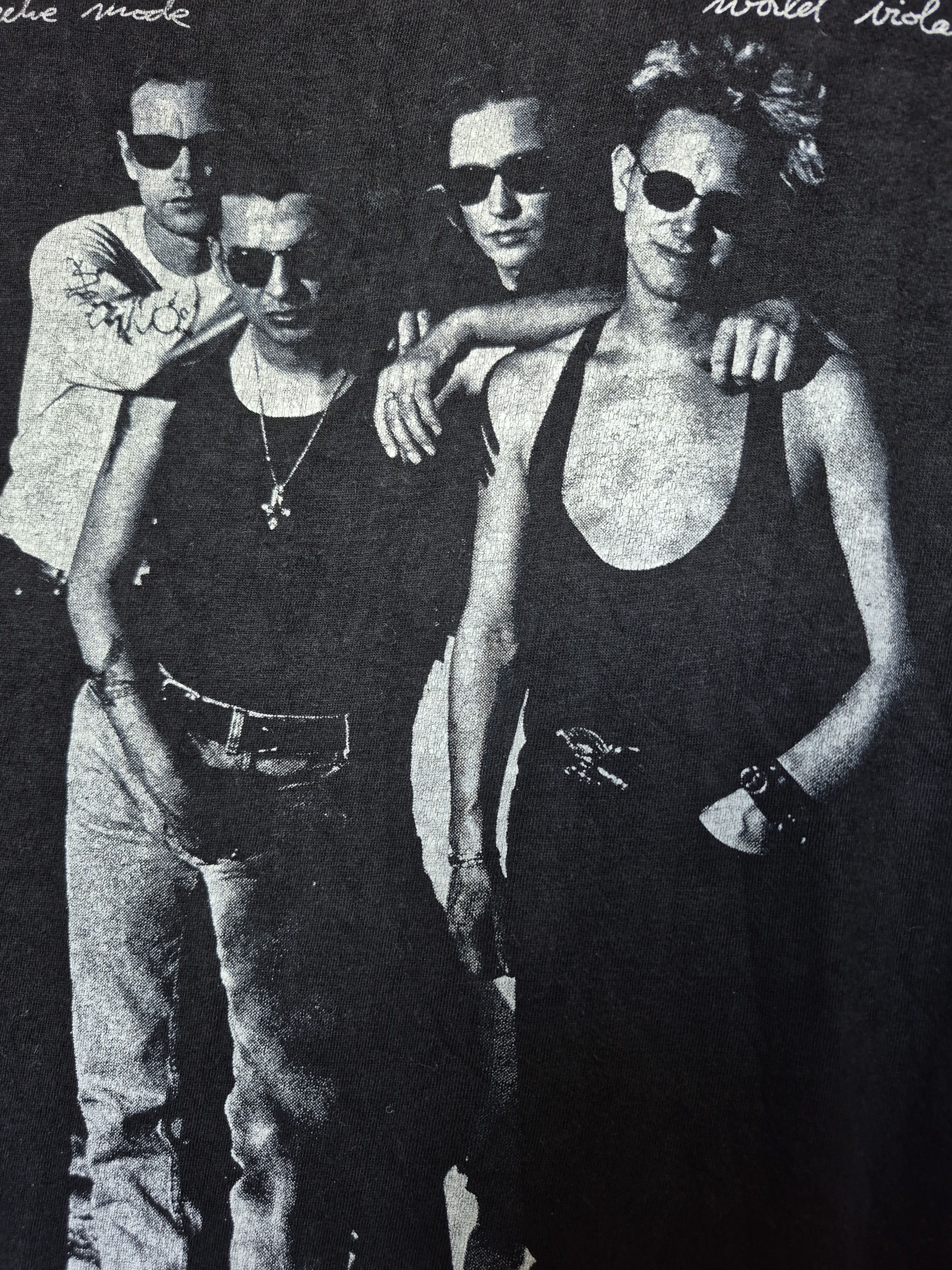 Other Vintage DEPECHE MODE 1990' T-SHIRT Europ Tour L Size US M / EU 48-50 / 2 - 3 Thumbnail