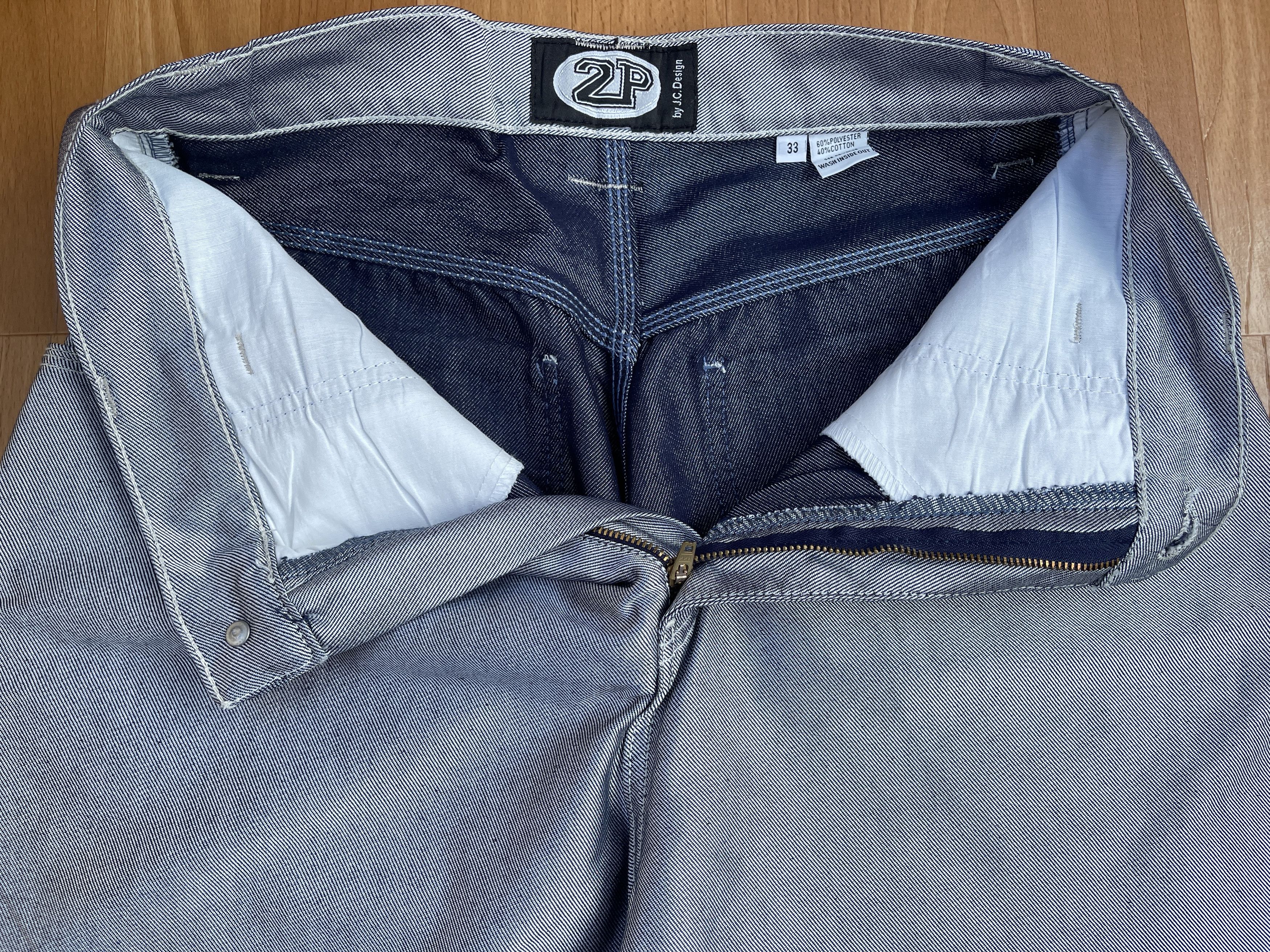 Other 2PAC jeans, shiny, silver metallic vintage baggy Makaveli 32 Size US 32 / EU 48 - 13 Thumbnail
