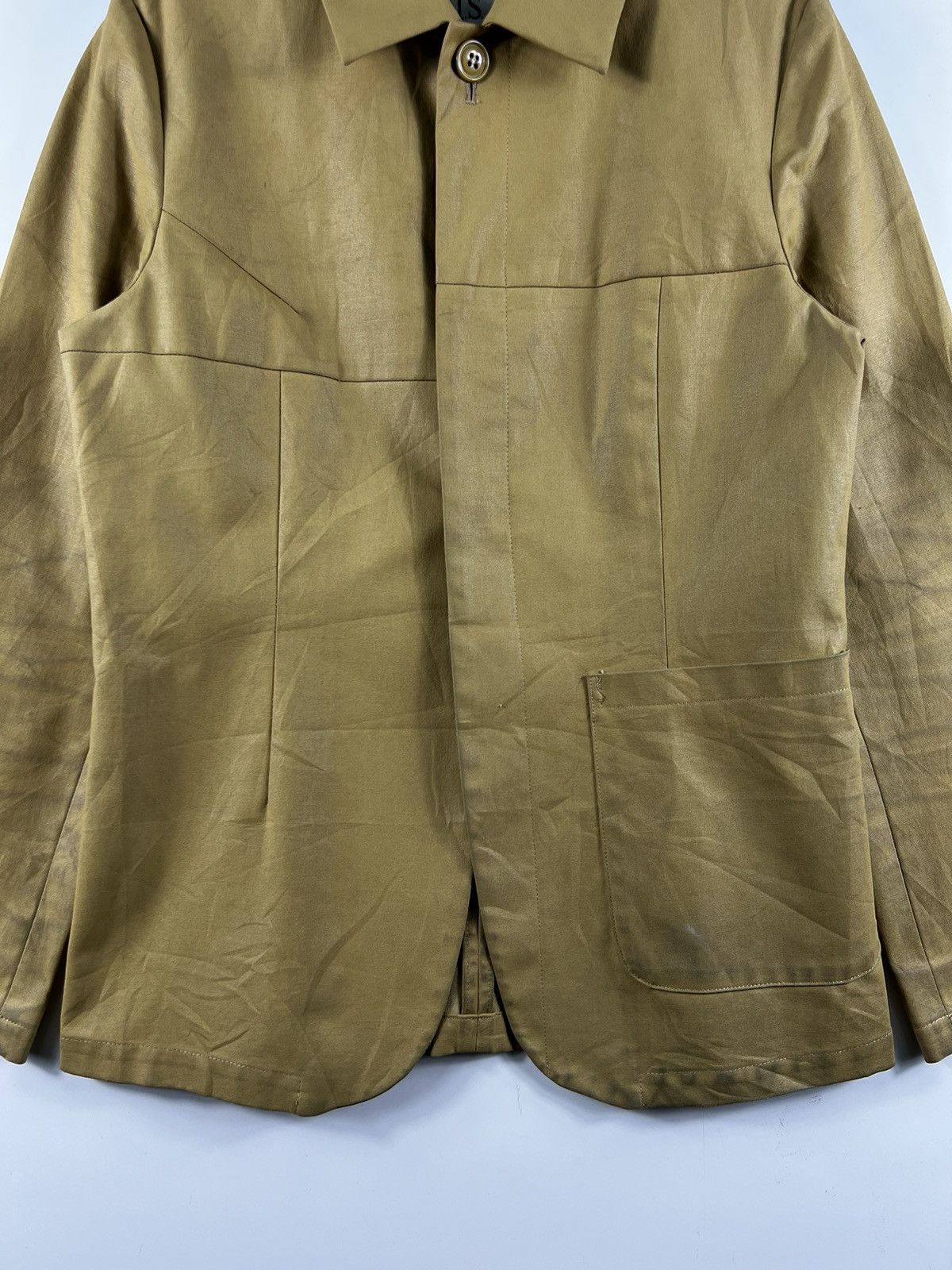 Issey Miyake 🔥 Sanao Kuwahara Rubber proofed Issey Miyake coat - M Size S / US 4 / IT 40 - 4 Thumbnail
