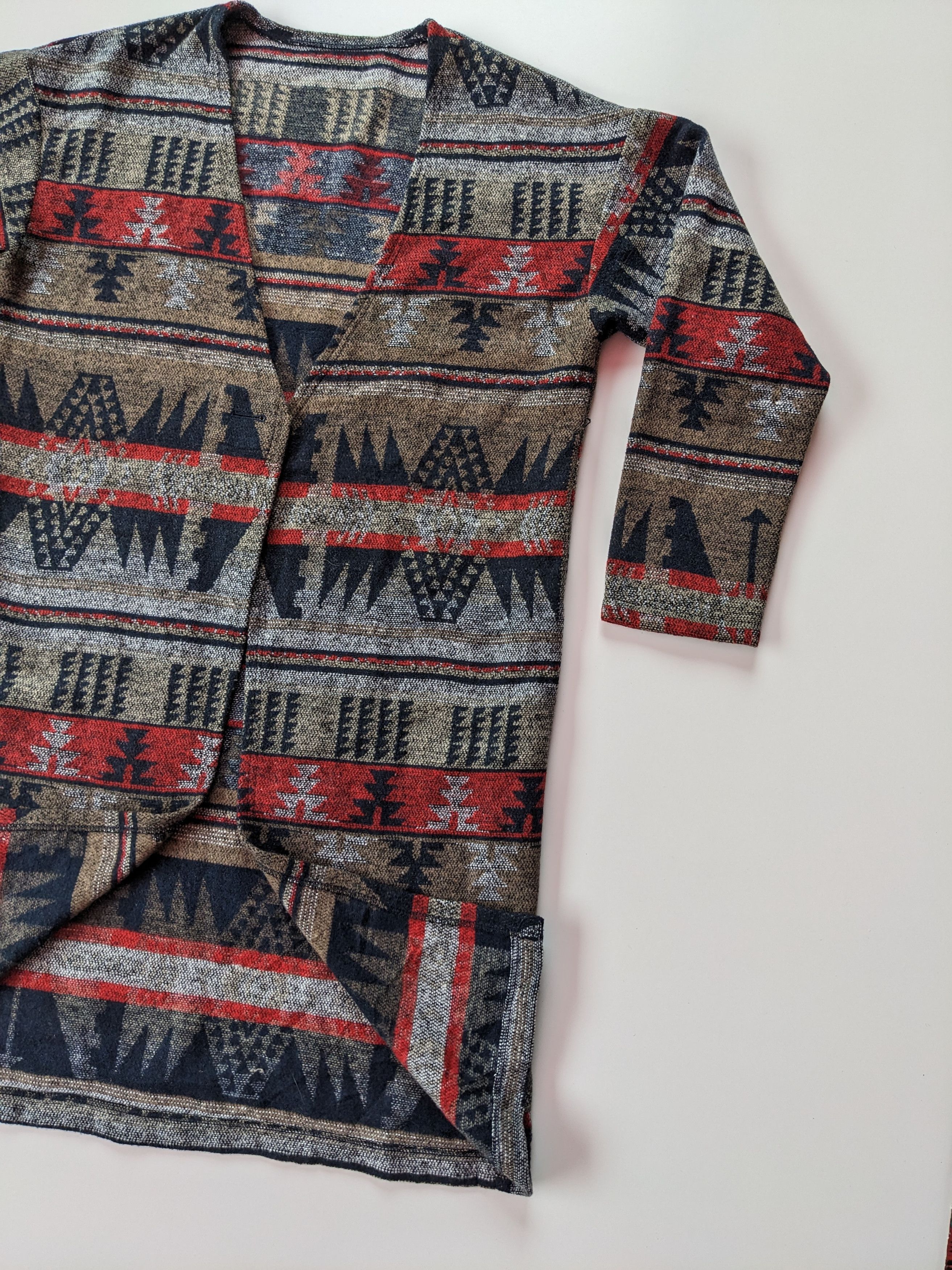 Vintage Vintage Navajo long jacket Size US M / EU 48-50 / 2 - 2 Thumbnail
