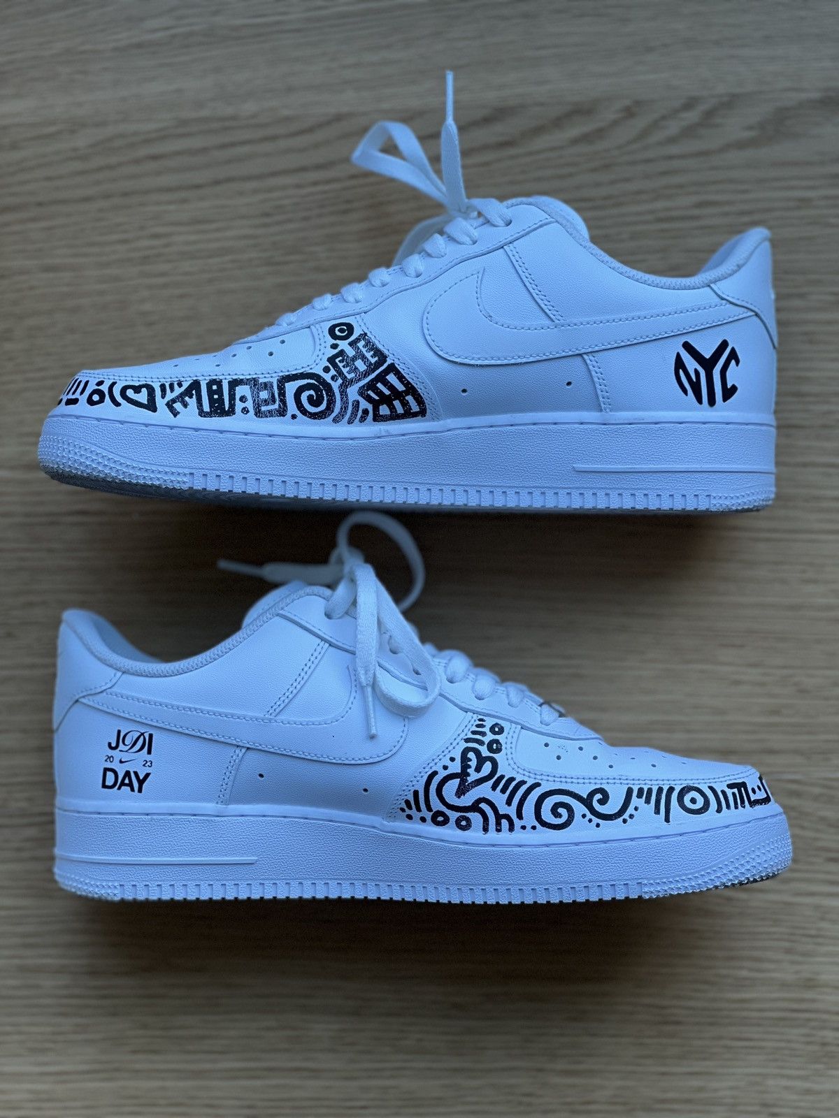 ONE-of-a-KIND Alex Alpert custom Air Force 1