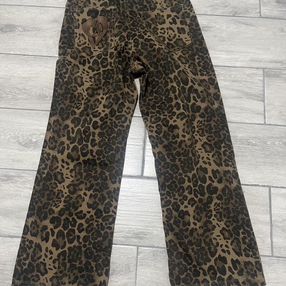 Other Cheetah Print jeans Size 31" - 2 Thumbnail