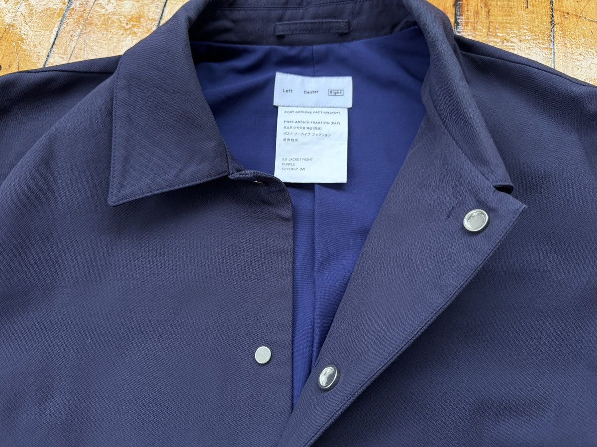 POST ARCHIVE FACTION (PAF) PAF 5.0 JACKET RIGHT PURPLE Size US M / EU 48-50 / 2 - 12 Thumbnail